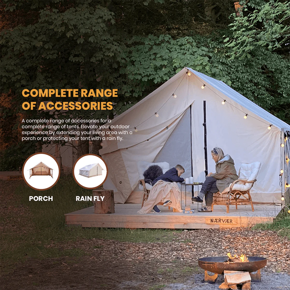 14'x16' Alpha Pro Wall Tent - Image 3