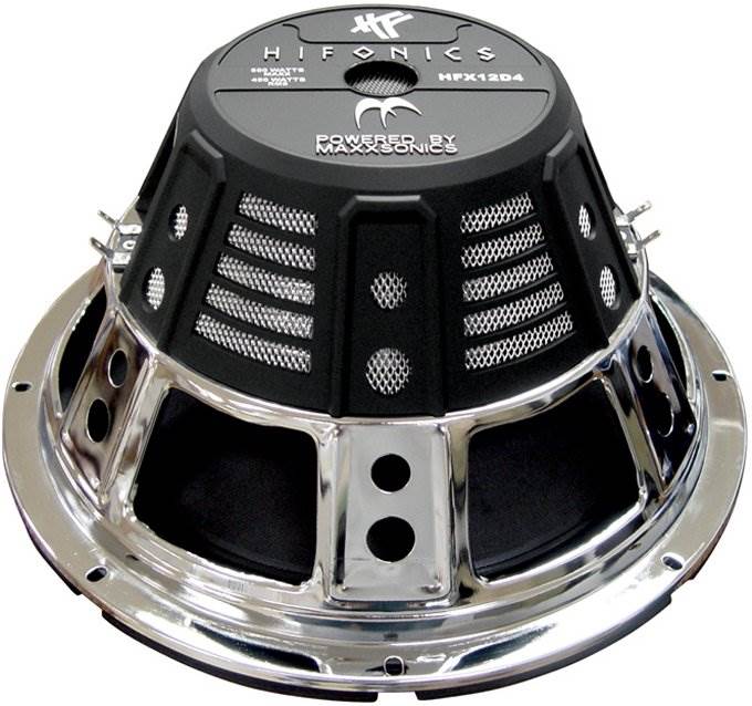 2) HIFONICS HFX12D4  12" 1600W Car Audio DVC Subwoofers +Mono Amplifier+Amp Kit - Image 3