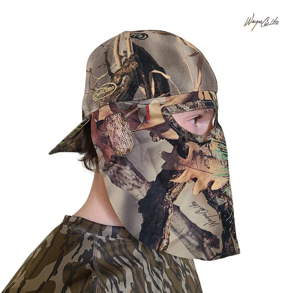 2-in-1 REAR Face Mask and Camo Hat (Fitted) - Image 14