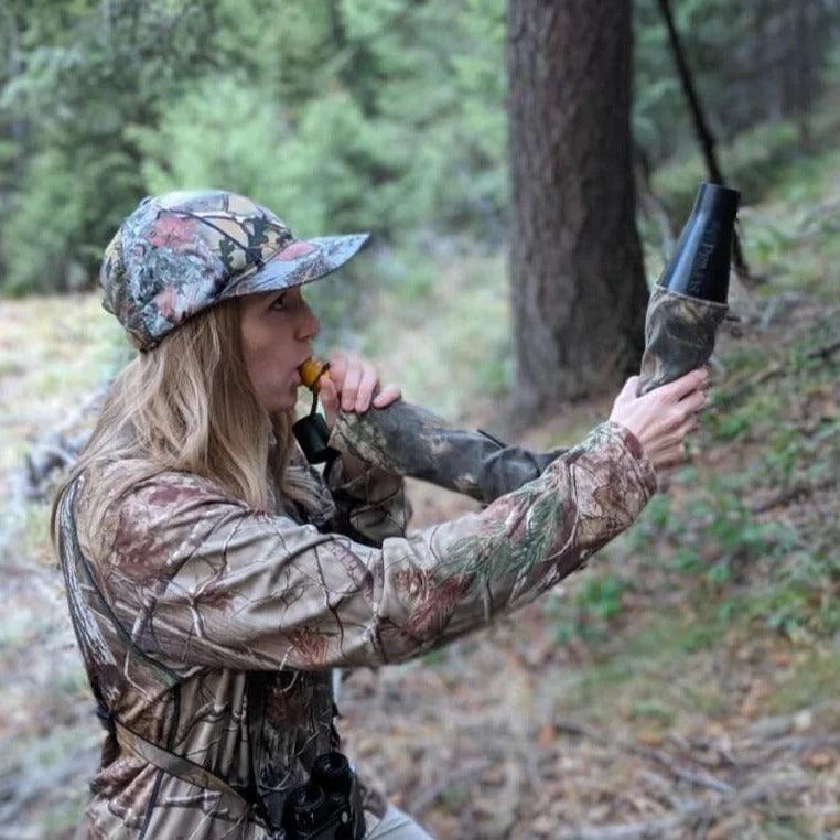 2-in-1 REAR Face Mask and Camo Hat (Fitted) - Image 9