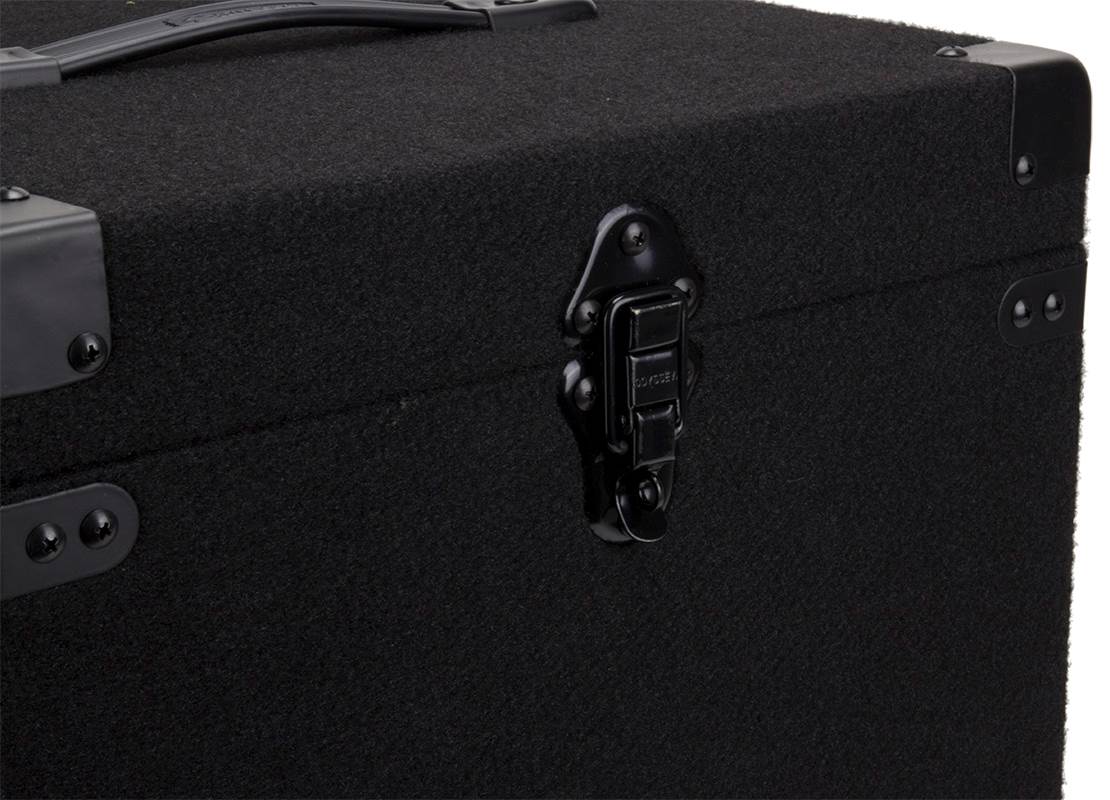 (2) Odyssey CLP090E Carpeted DJ Cases w/ Detachable Lid for 90 LP Vinyl Records - Image 6