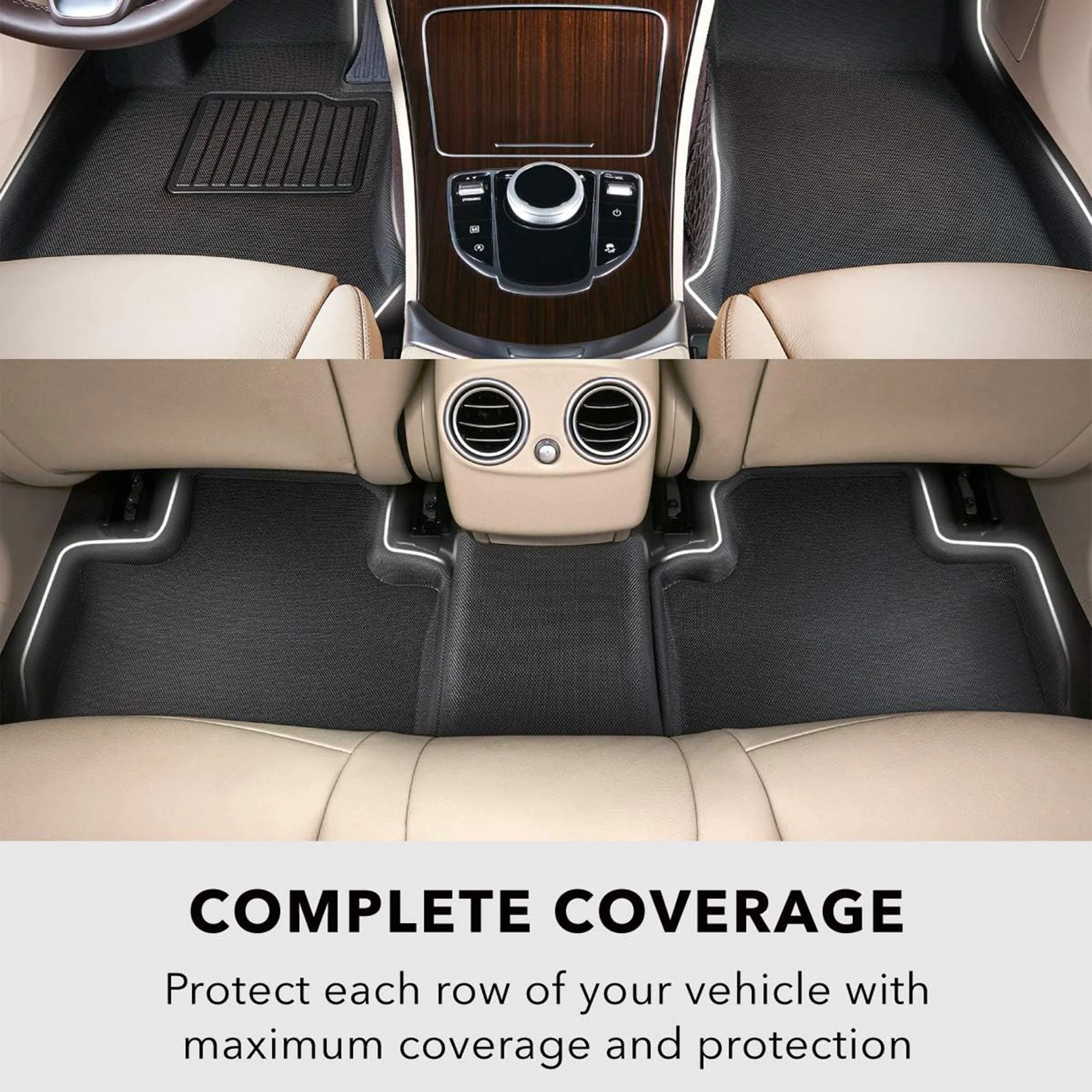3D MAXpider Kagu Series Custom Fit Floor Mat Liner Set for 2021-2023 Tesla Model Y - Image 9