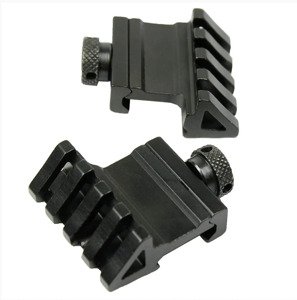 45 Degree Offset Rail Mount Quick Release for Picatinny Weaver Rail - Image 3