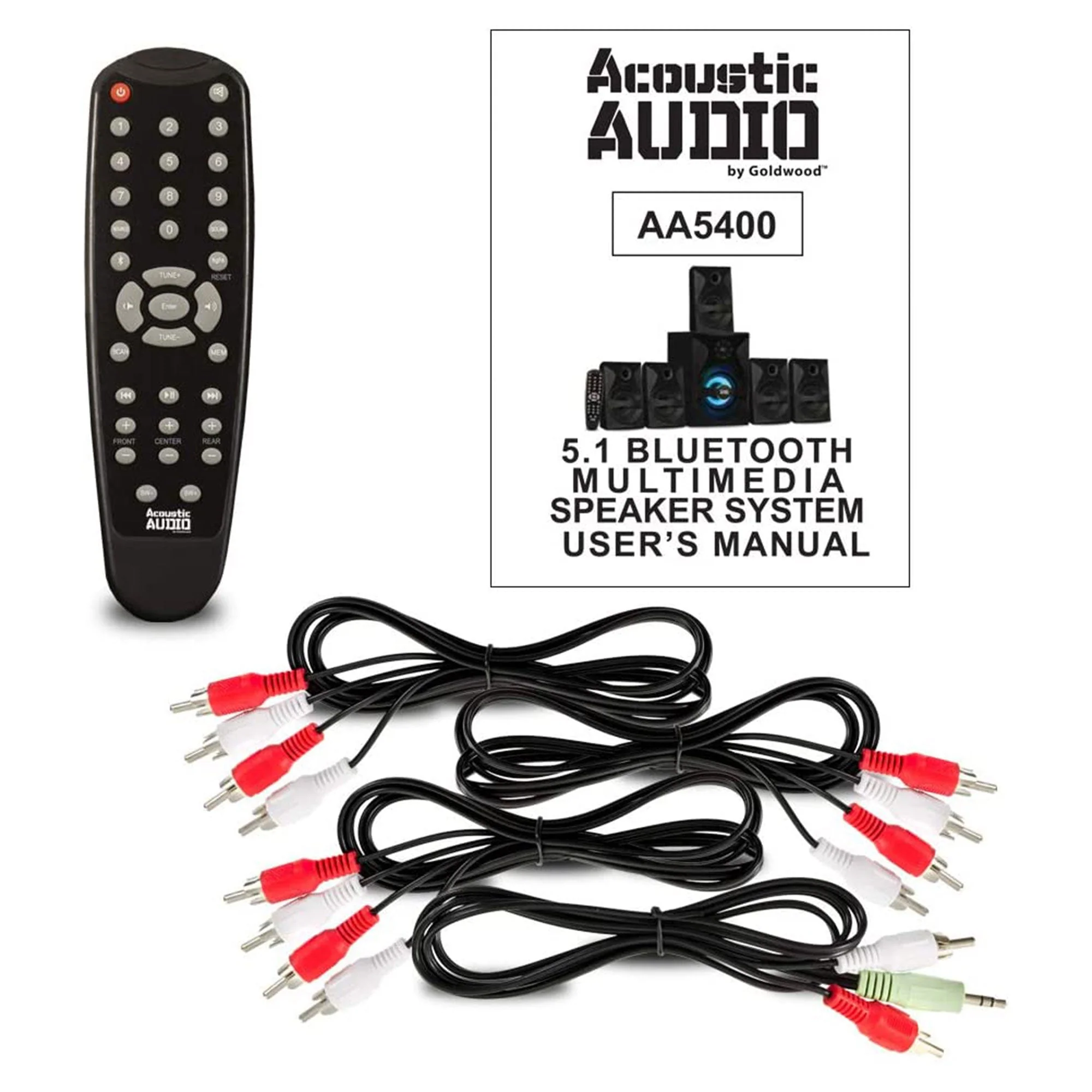 Acoustic Audio by Goldwood AA5400 6 Piece Surround Sound System Set Home Theater - Image 7