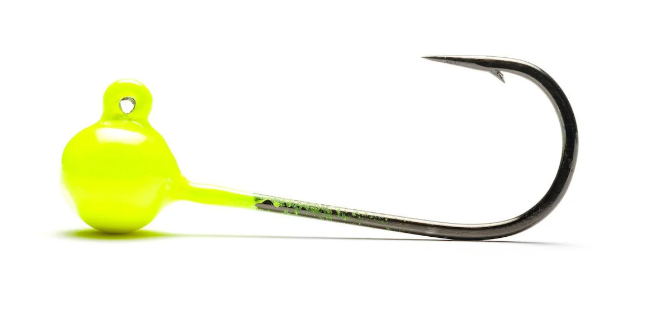 Addicted Micro Worm Jig Head (Chartreuse) - Image 2