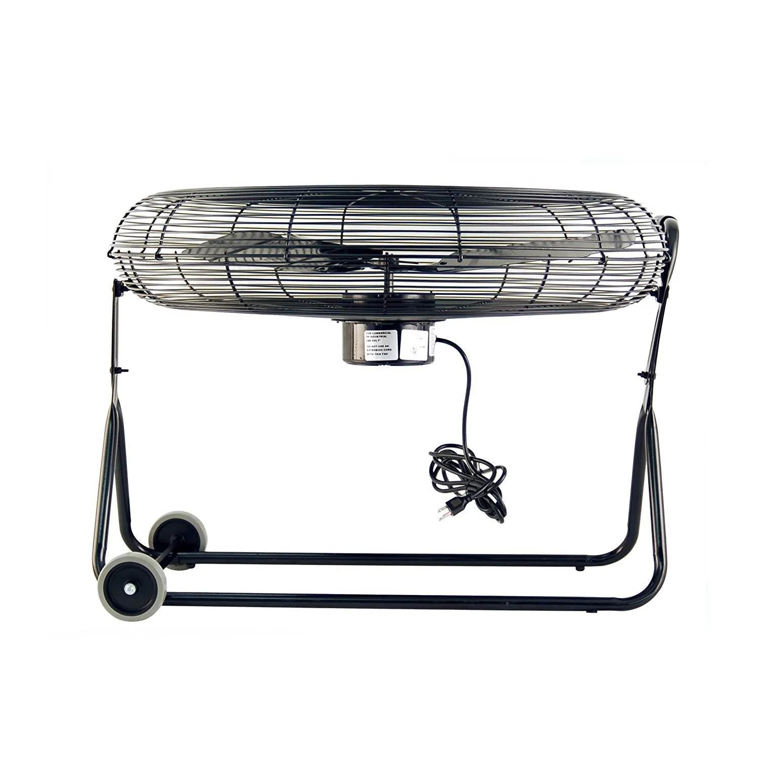 Air King 30 Inch 1/4 HP 3-Speed Indoor Industrial Open Motor Pivoting Floor Fan - Image 2