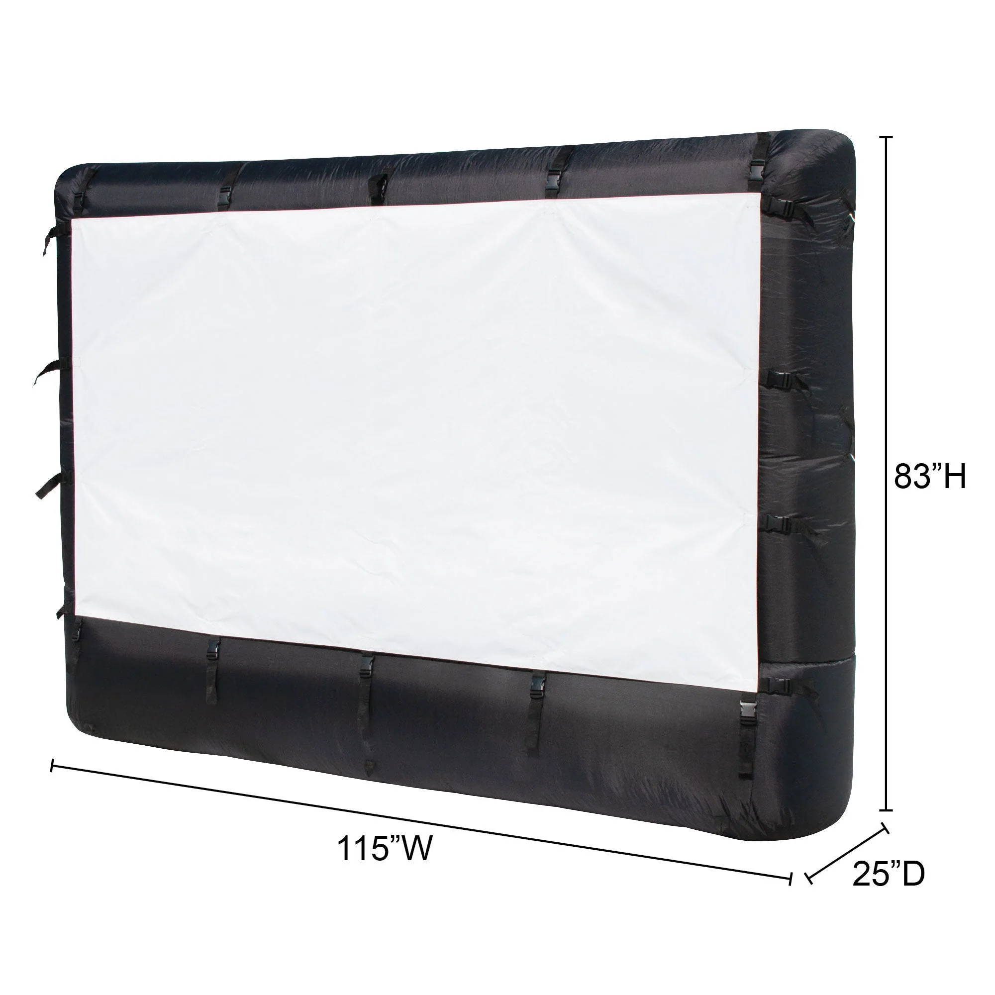 Airflowz 9.5' Inflatable Widescreen Movie Projection Screen w/Blower & Carry Bag - Image 6