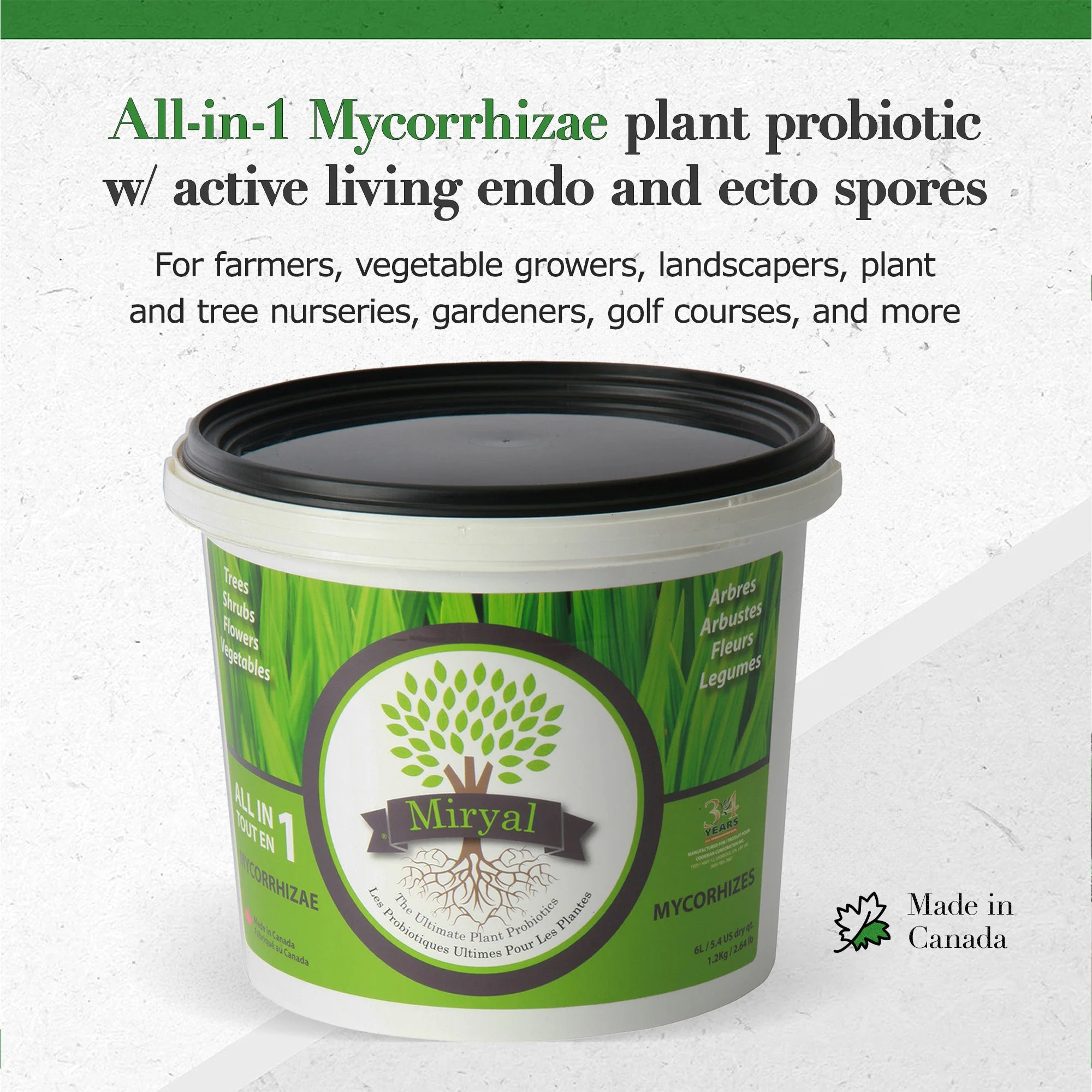 Algreen Miryal All In 1 Mycorrhizae Inoculant Plant Probiotic Soil Amendment - Image 5