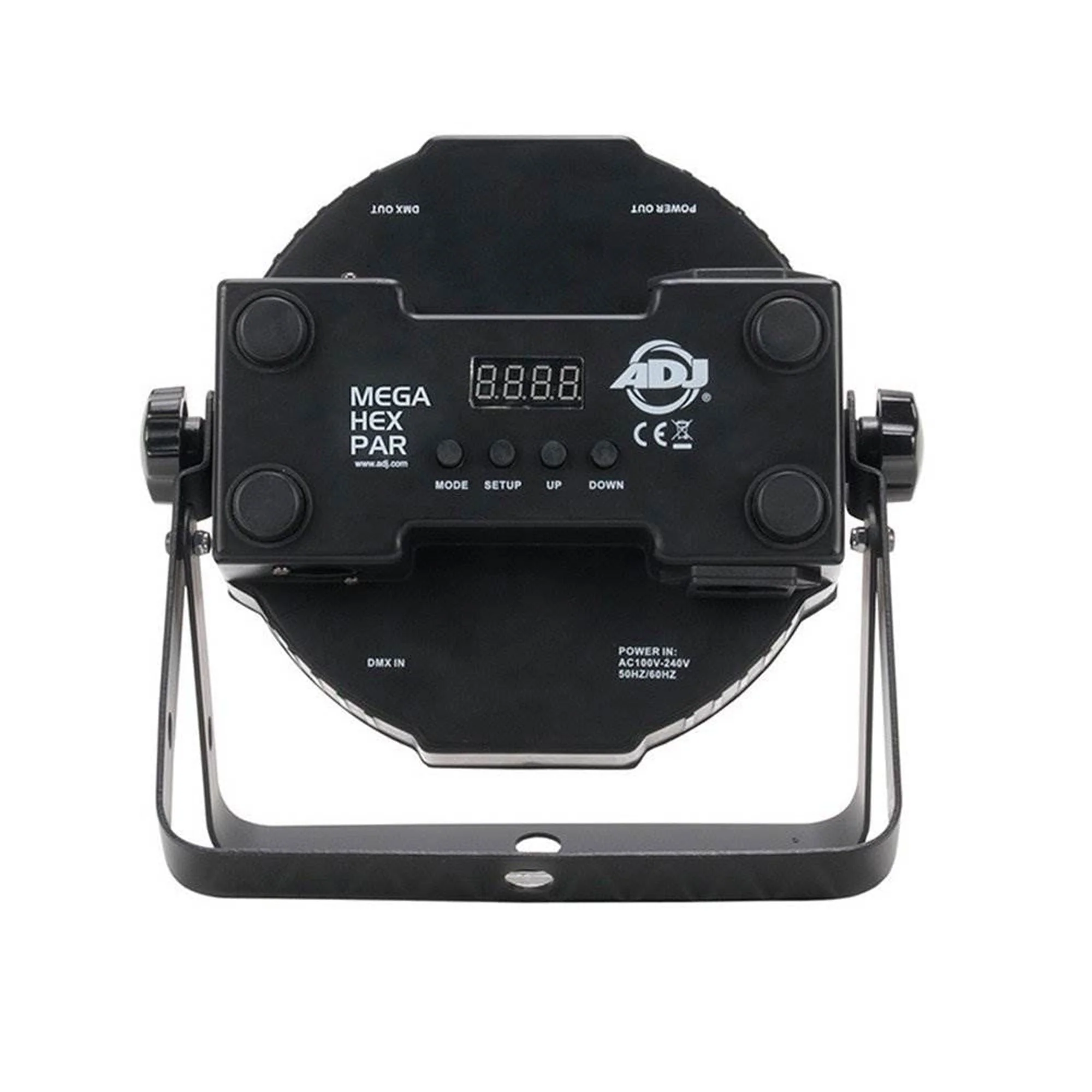 American DJ ADJ Mega Hex Par Low Profile LED RGBAW + UV Can Wash Effect Light - Image 6