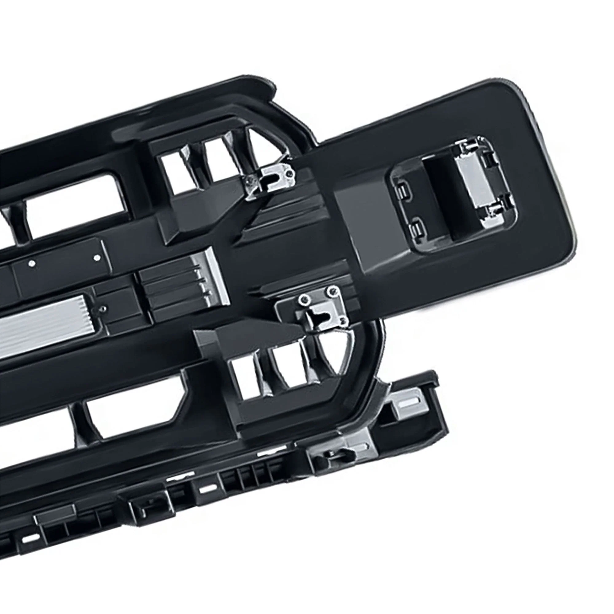 AMERICAN MODIFIED Armor Grille Compatible with 2018-2020 Ford F150, Glossy Black - Image 12