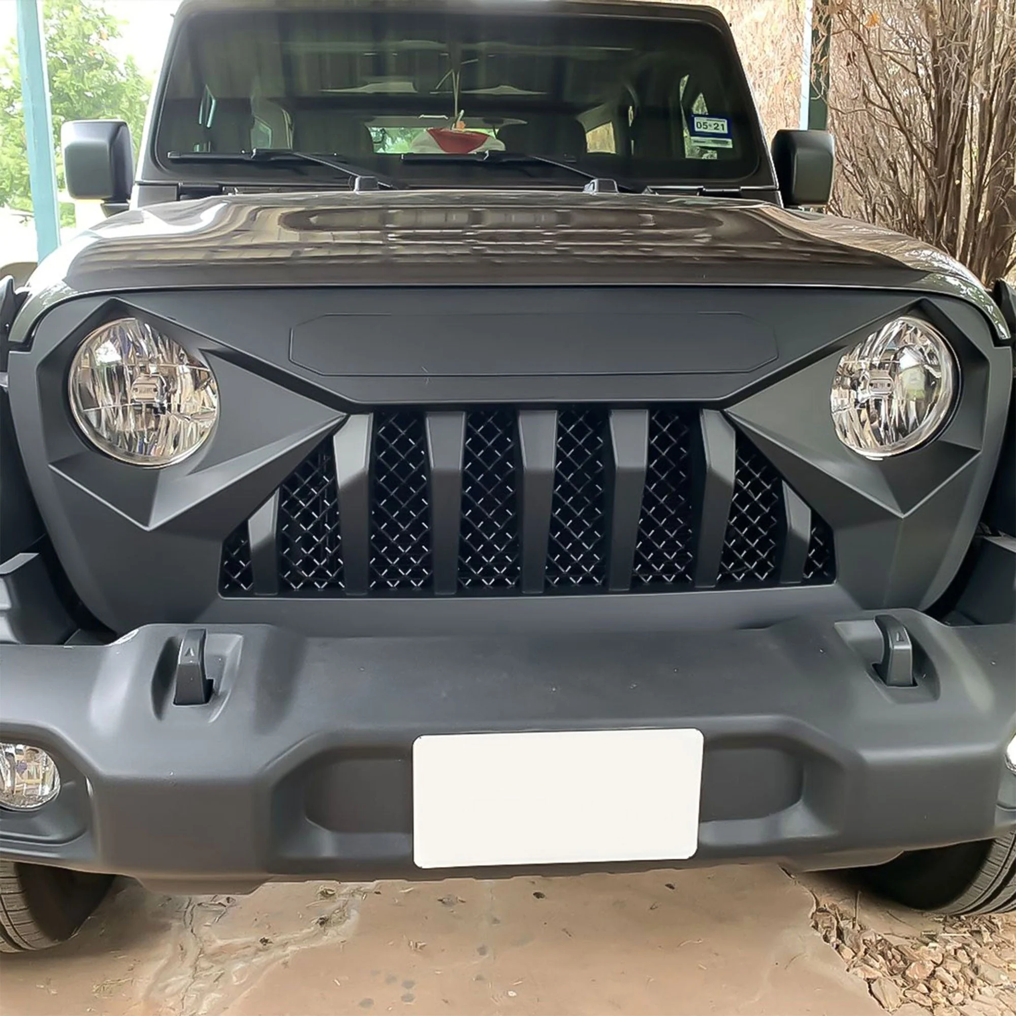AMERICAN MODIFIED Demon Grille for 2018+ Jeep Wrangler JL & 2020+ Gladiator JT - Image 8