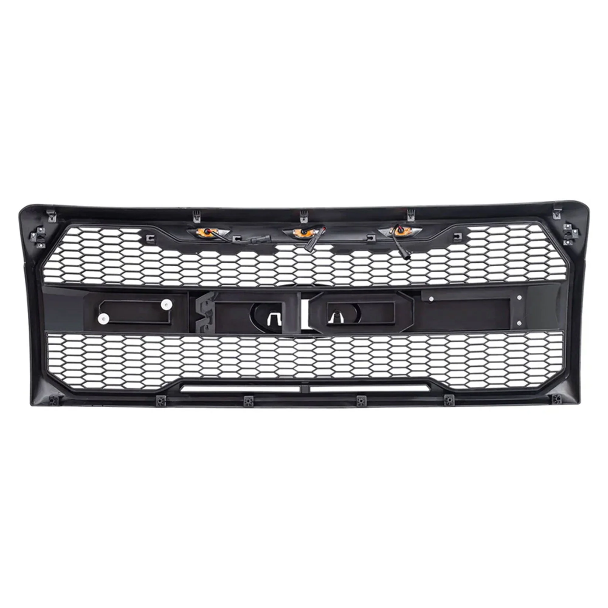 AMERICAN MODIFIED Raptor Style Mesh Grill for 2009-2014 Ford F150, Matte Black - Image 11