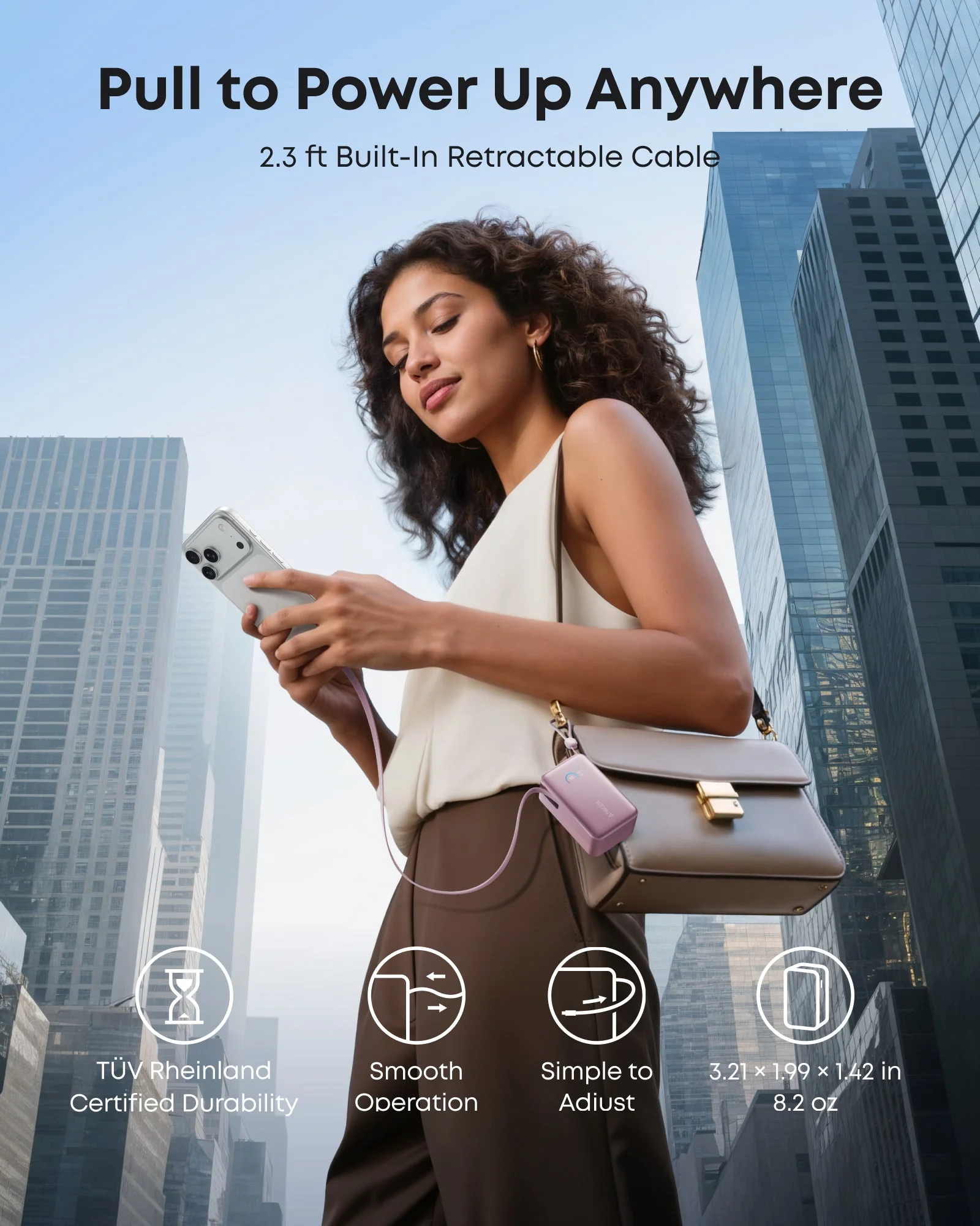 Anker Nano Power Bank (10K, 45W, Built-In Retractable USB-C Cable) - Image 25
