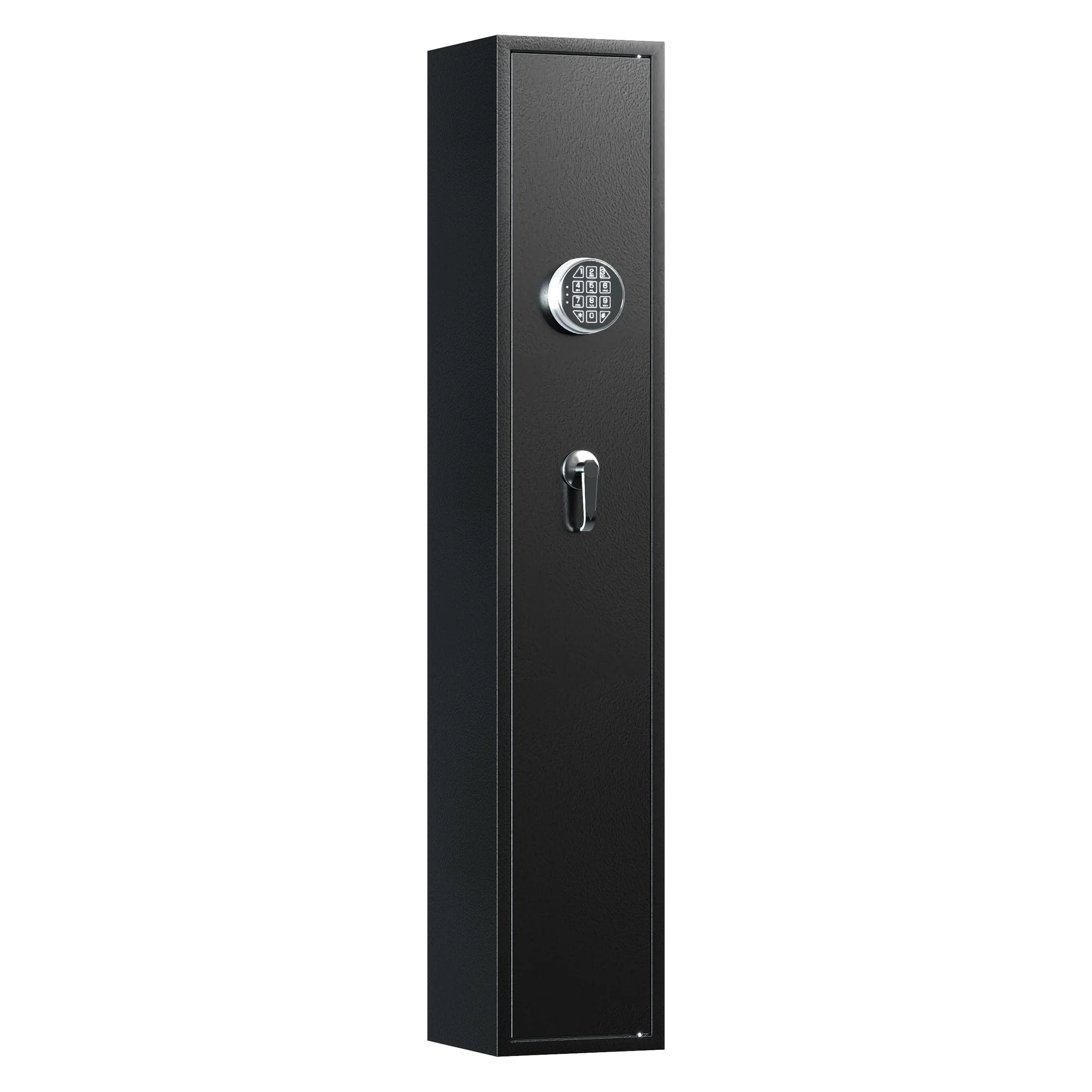 AOBABO 3-Rifle Gun Safe w/ Keypad Lock, Security Cabinet Long Safes Gun Cabinet - Image 9