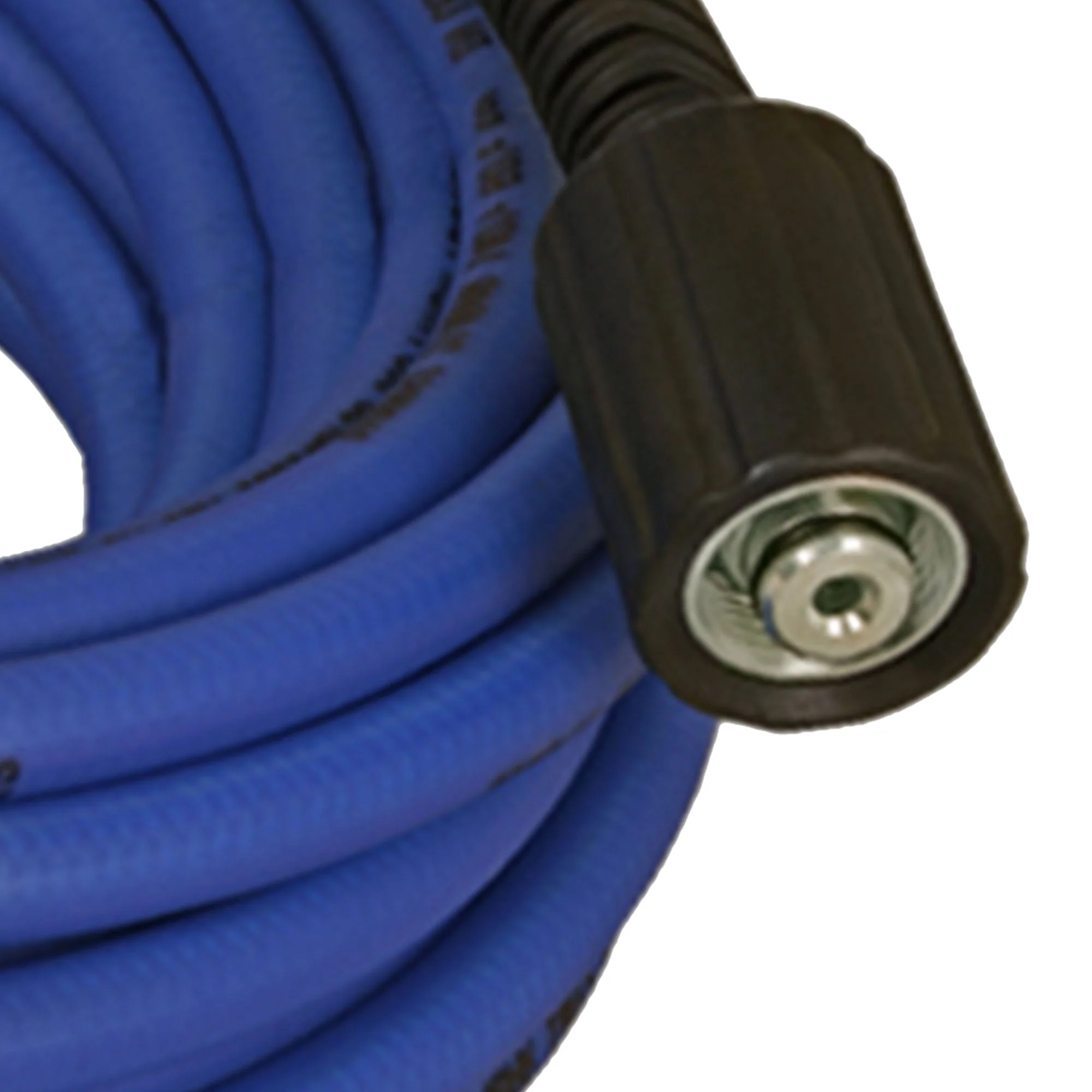 Apache 10085585 1/4 Inch Diameter x 50 Ft Xtreme Flex Pressure Washer Hose, Blue - Image 2