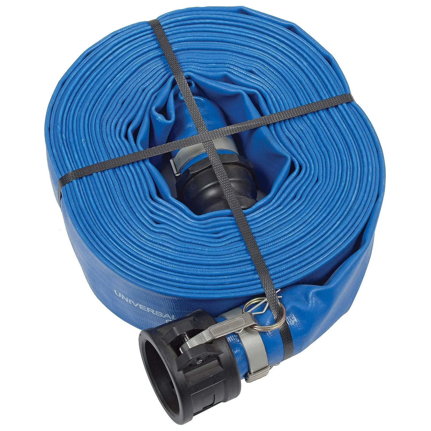 Apache 98138049 PVC Lay Flat Hose 2 Inch Diameter 50 Foot Length 70 psi, Blue - Image 6