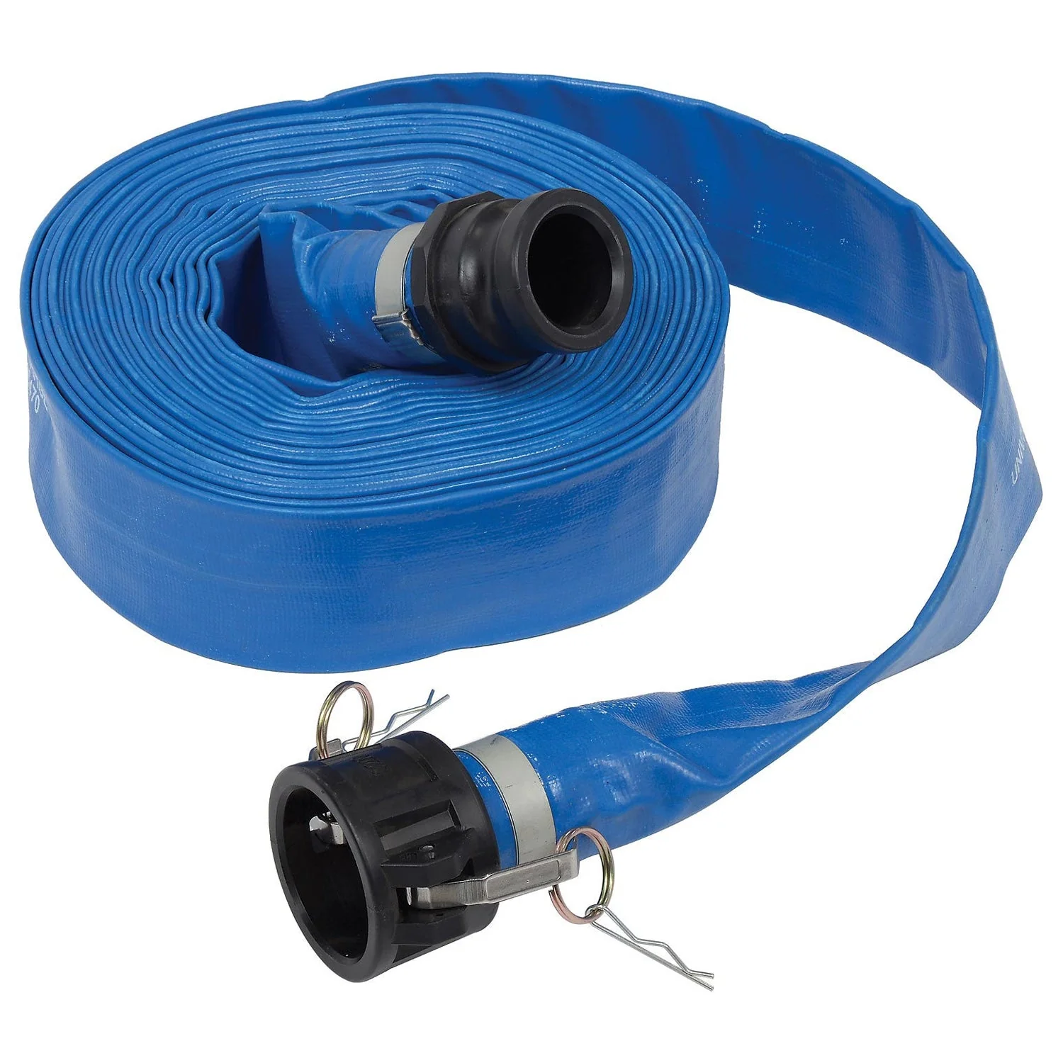 Apache 98138049 PVC Lay Flat Hose 2 Inch Diameter 50 Foot Length 70 psi, Blue - Image 8