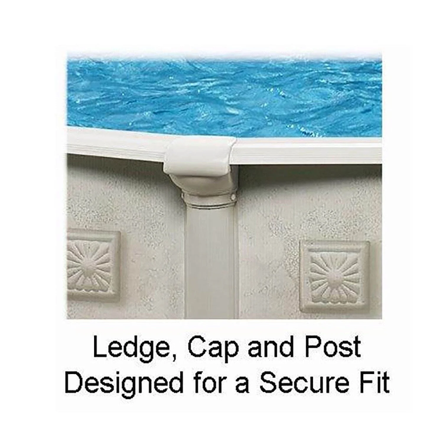 Aquarian Venetian 21' x 52" Above Ground Pool Kit with Liner, Skimmer, & Ladder - Image 6