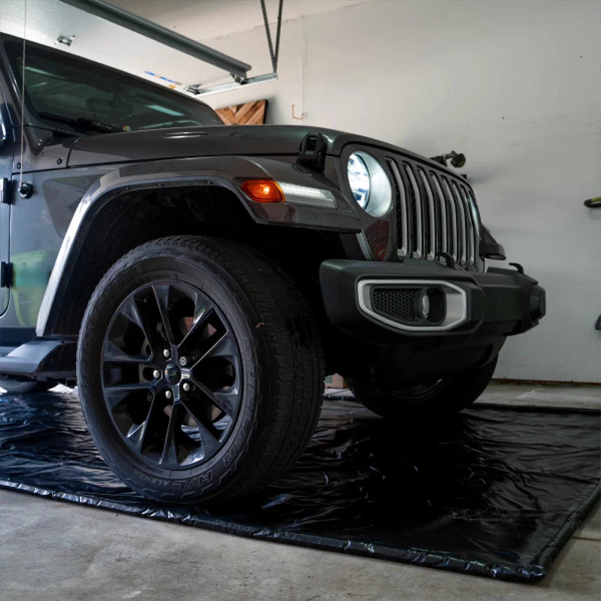 AutoFloorGuard AFG7918 7.75 Foot by 18 Foot Compact Size Garage Containment Mat - Image 11
