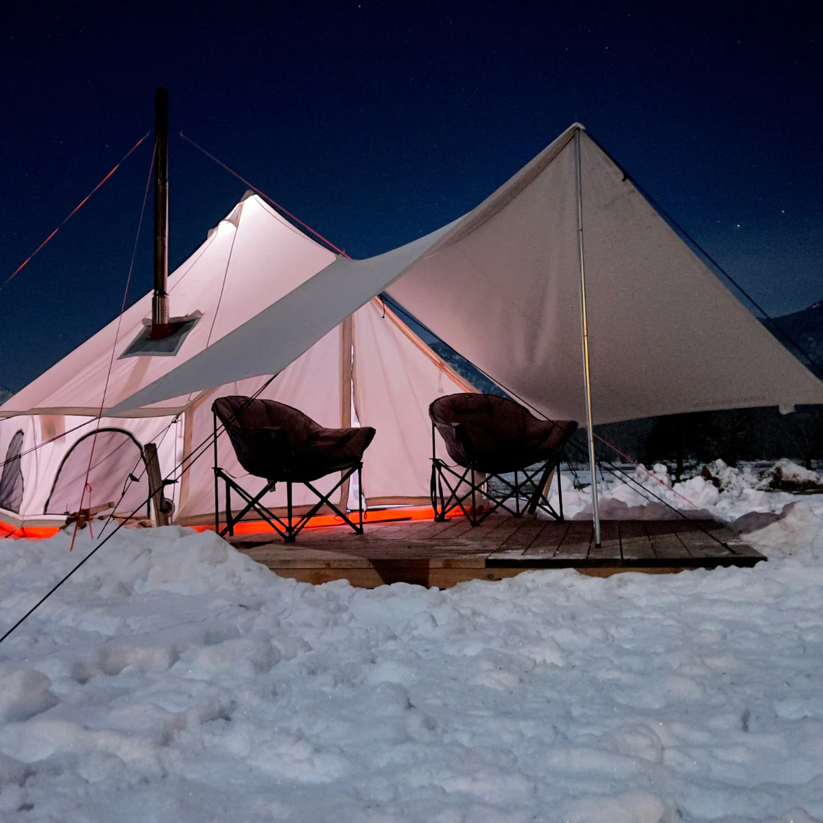 Avalon Bell Tent Awning - Image 4