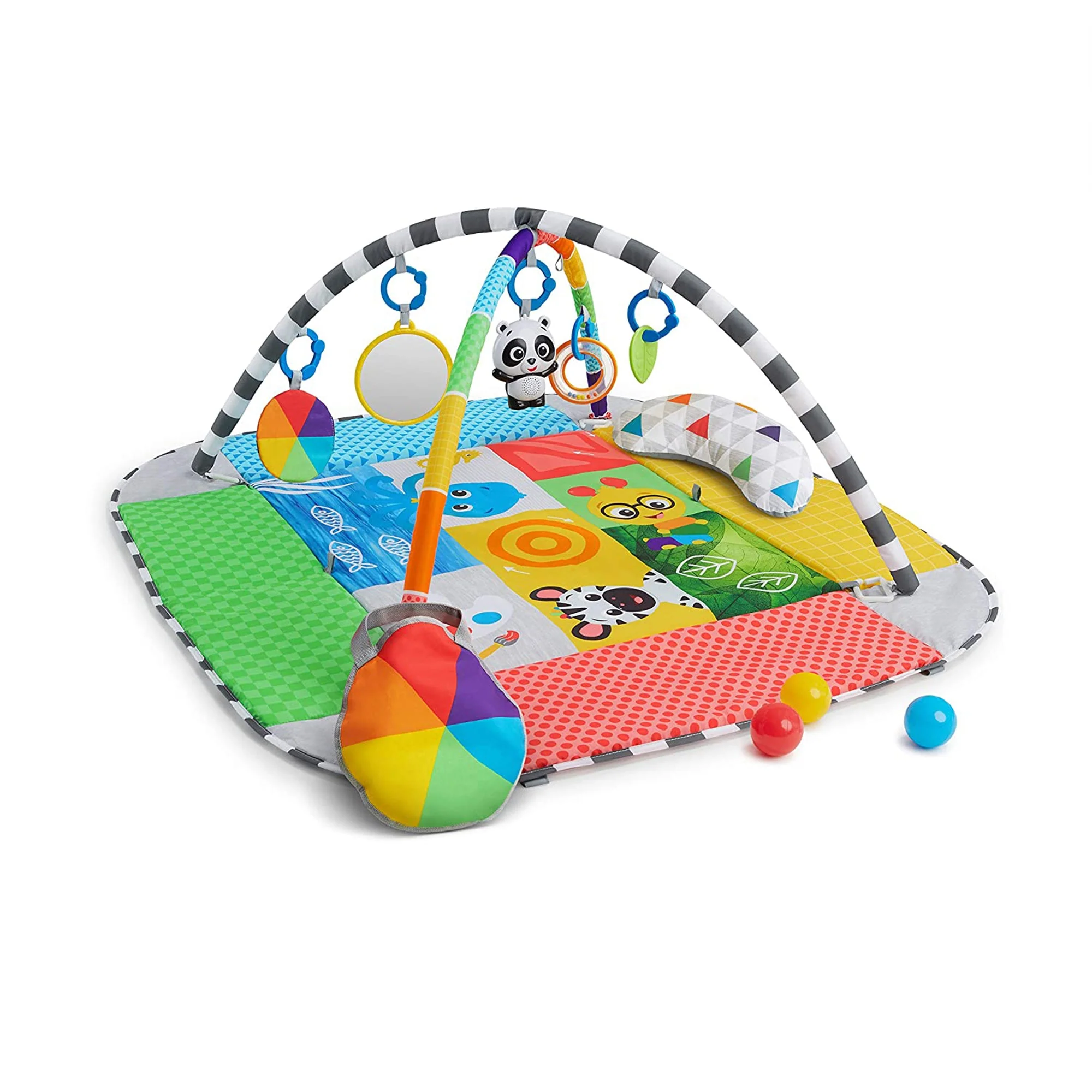 Baby Einstein Newborn 5 in 1 Ball Pit Gym Playspace Activity Play Center Mat - Image 2