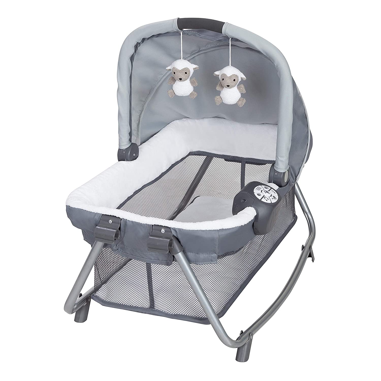 Baby Trend Retreat Portable Nursery Center w/ Bassinet & Changing Table, Mint - Image 4