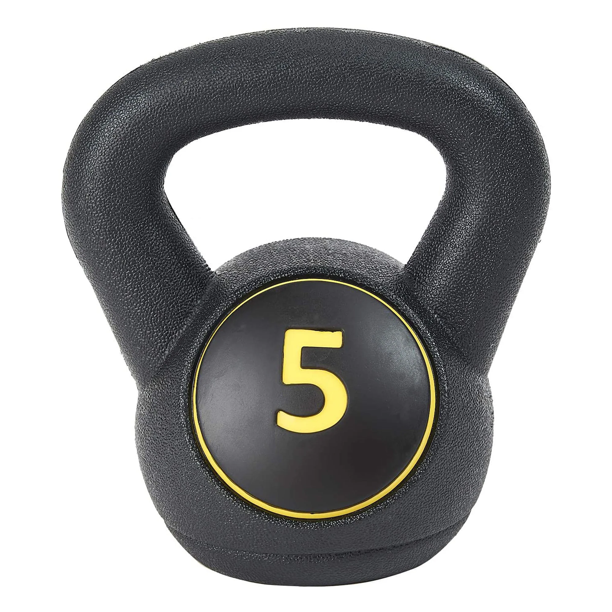 BalanceFrom Wide Grip Kettlebell Fitness Exercise Weights, 5, 10, and 15 Pounds - Image 9