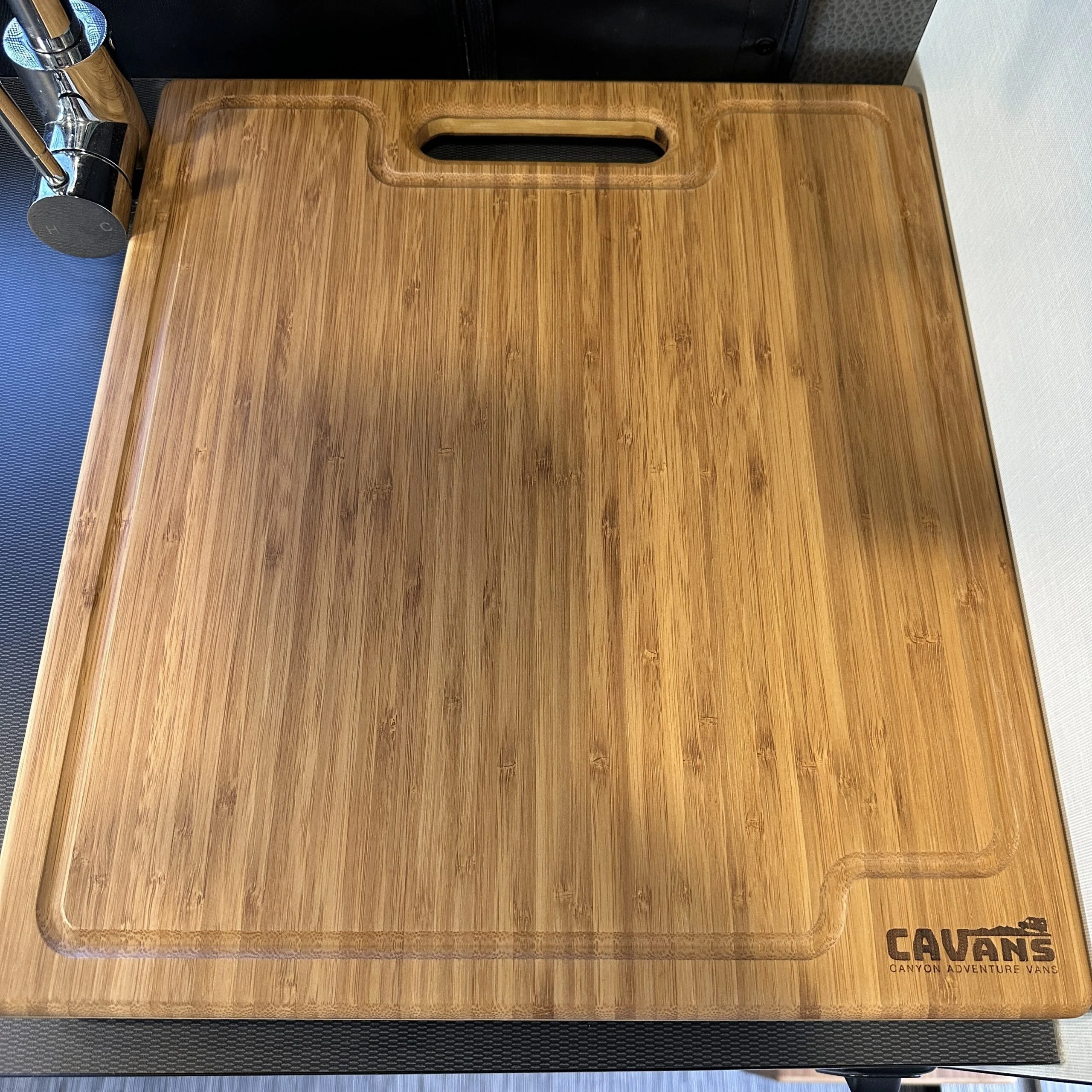 Bamboo Cutting Board - Natural - Image 6