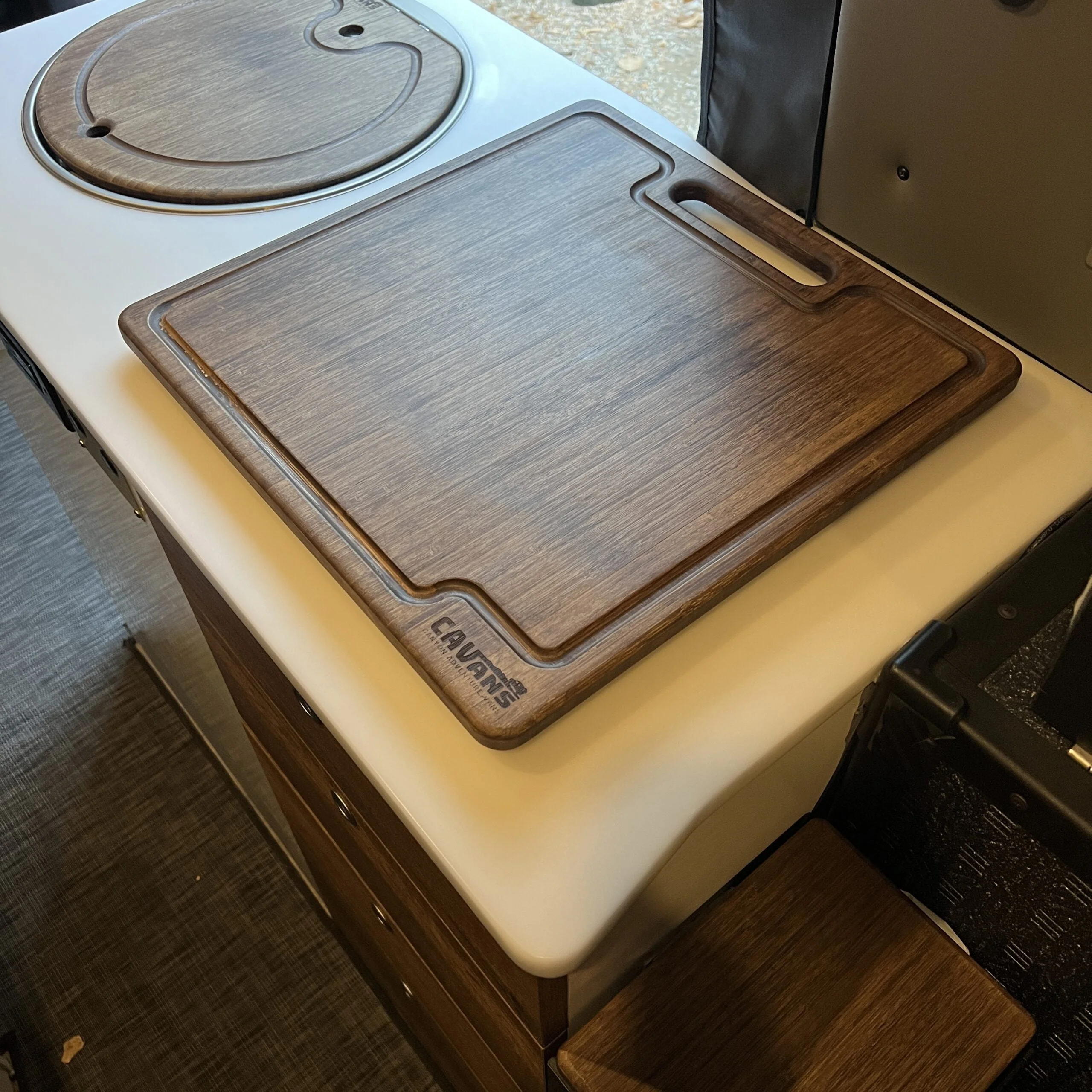 Bamboo Cutting Board - STO (chocolate) - Image 3
