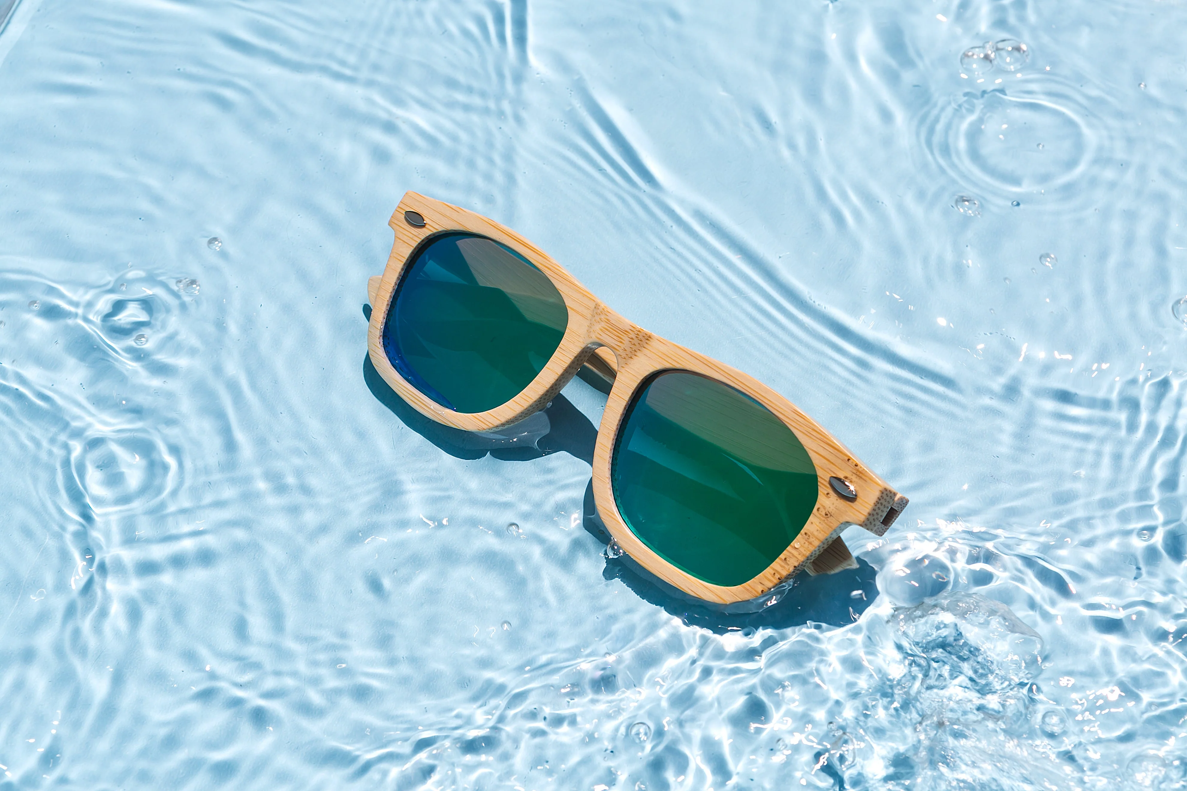 Bamboo Floating Sunglasses - Image 8