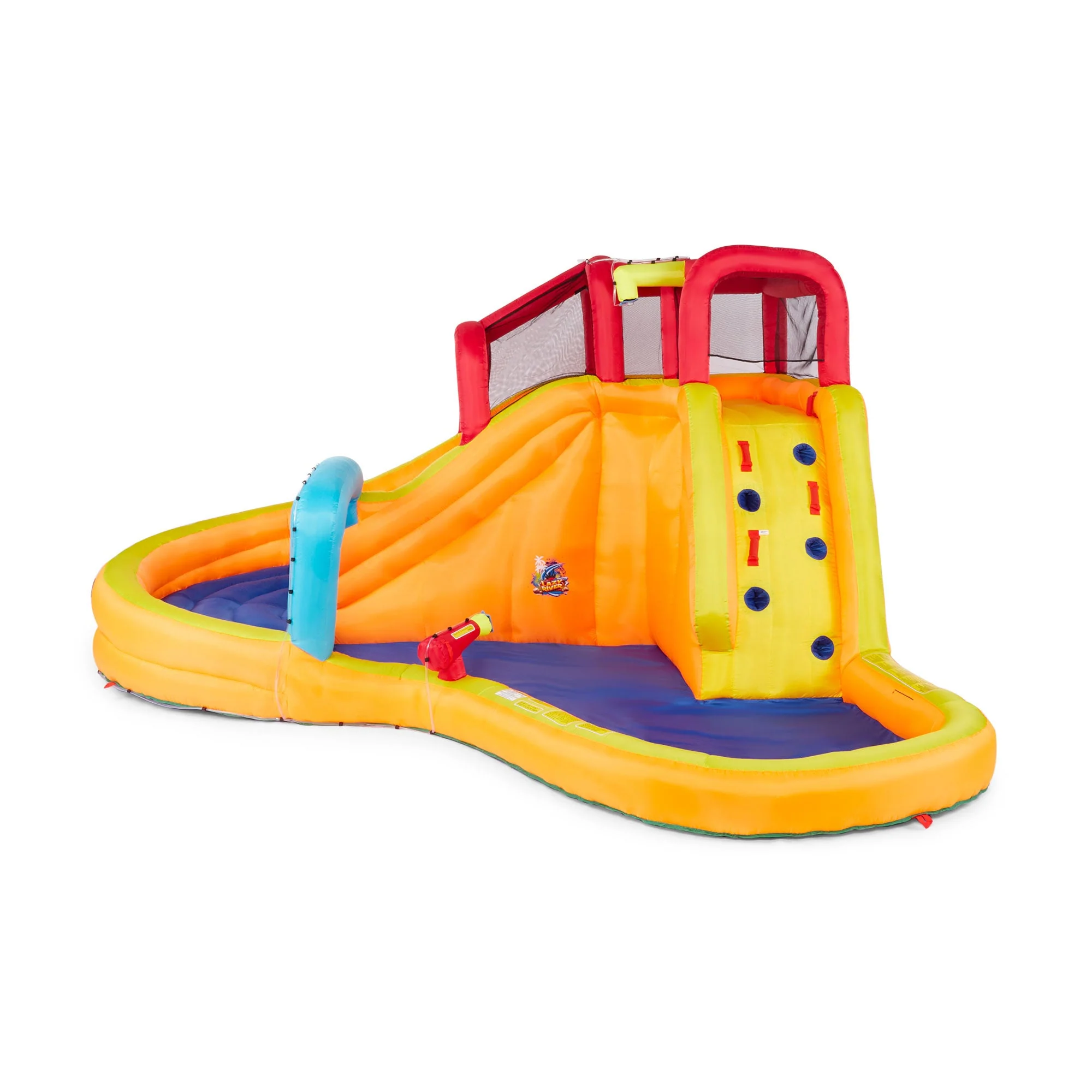 Banzai Kids Inflatable Lazy River Adventure Water Park and Battle Bop Combo Pack - Image 4