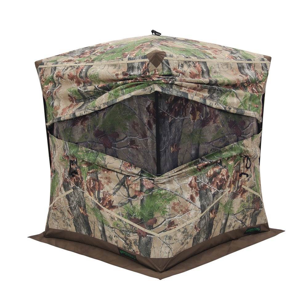 Barronett Blinds Ox 4 Backwoods Camo Pop Up Ground Hunting Blind (2 Pack) - Image 2