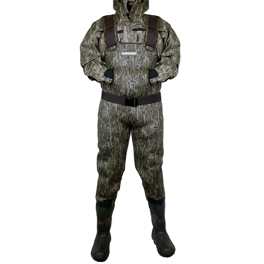 BAYOU 3.5mm Neoprene Camo Chest Wader 600g Boots - Image 3