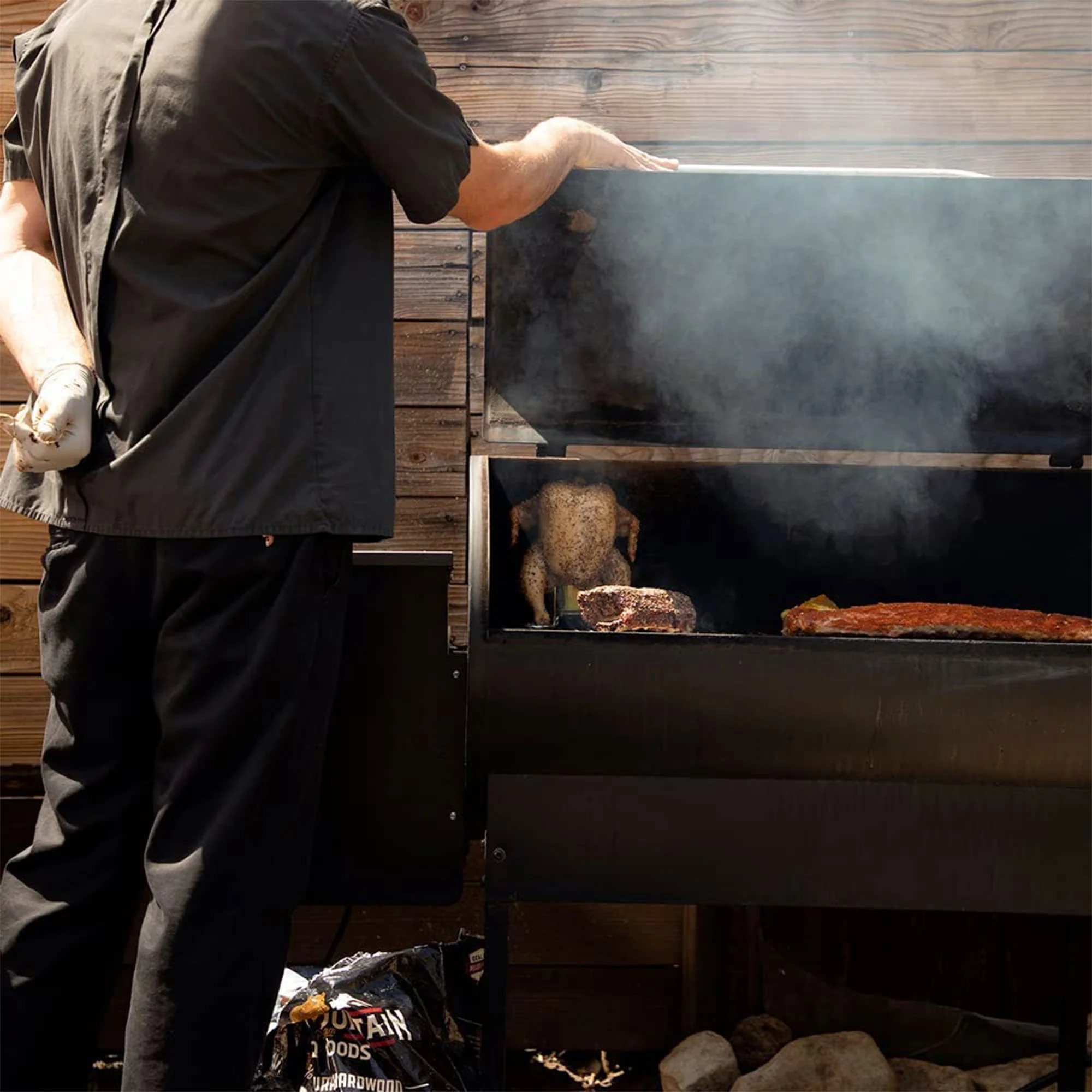 Bear Mountain BBQ Premium All-Natural Hardwood Hickory Smoker Pellets, 20 Pounds - Image 9