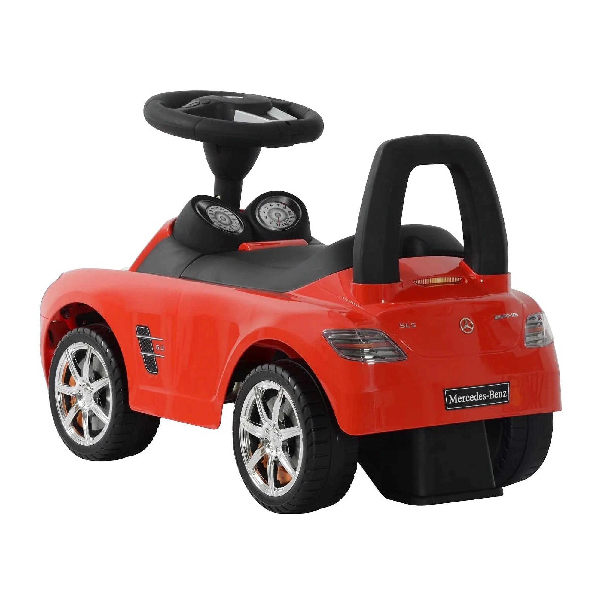 Best Ride On Cars Baby Toddler Ride-On Push Car with Sounds, Red - Image 8