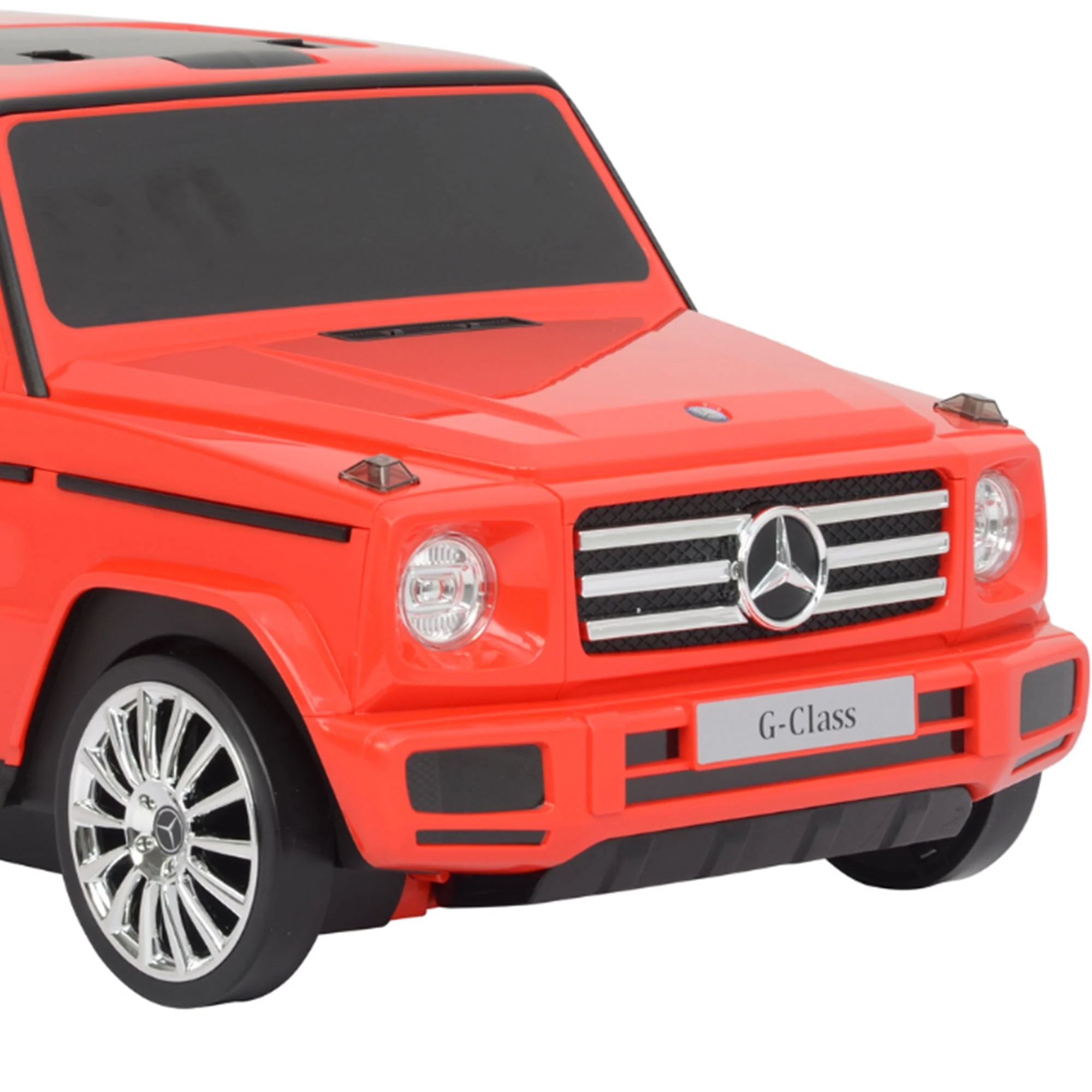 Best Ride On Cars Mercedes G Class Stylish Large Suitcase Ride On Vehicle, Red - Image 6