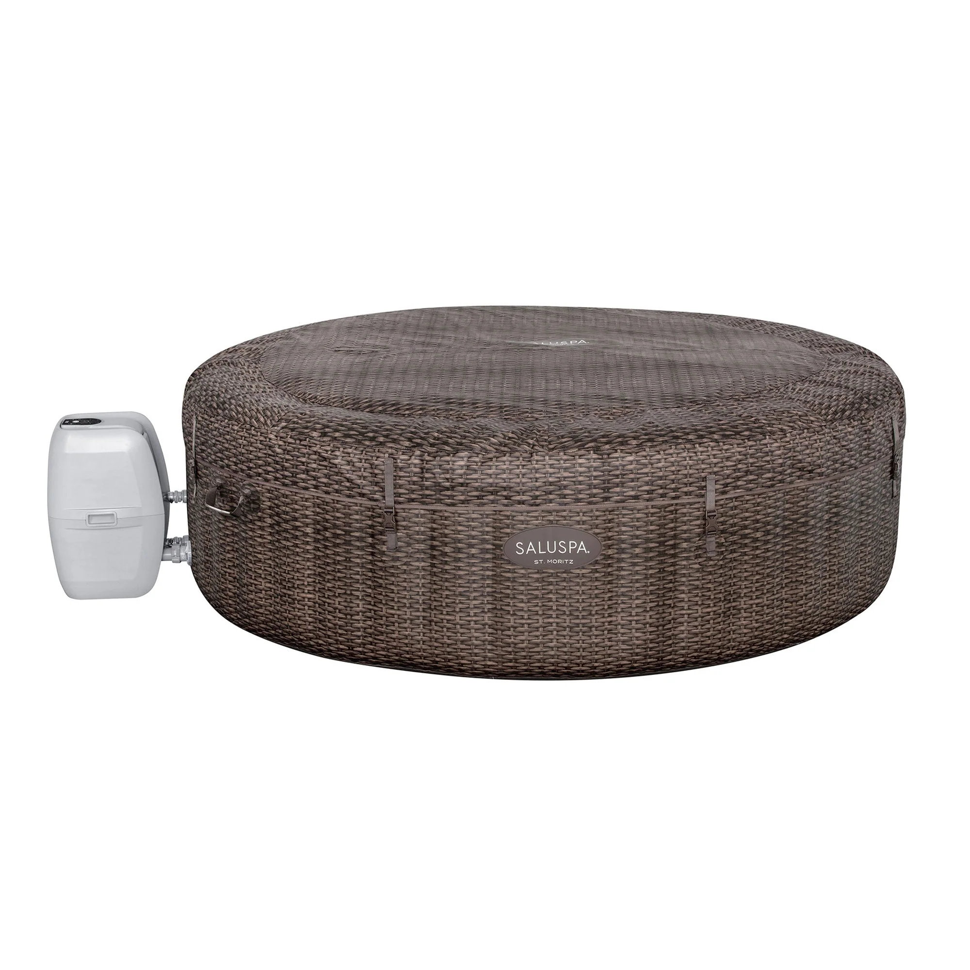 Bestway Coleman St Moritz AirJet Inflatable Hot Tub with 6 Pack SaluSpa Spa Seat - Image 11