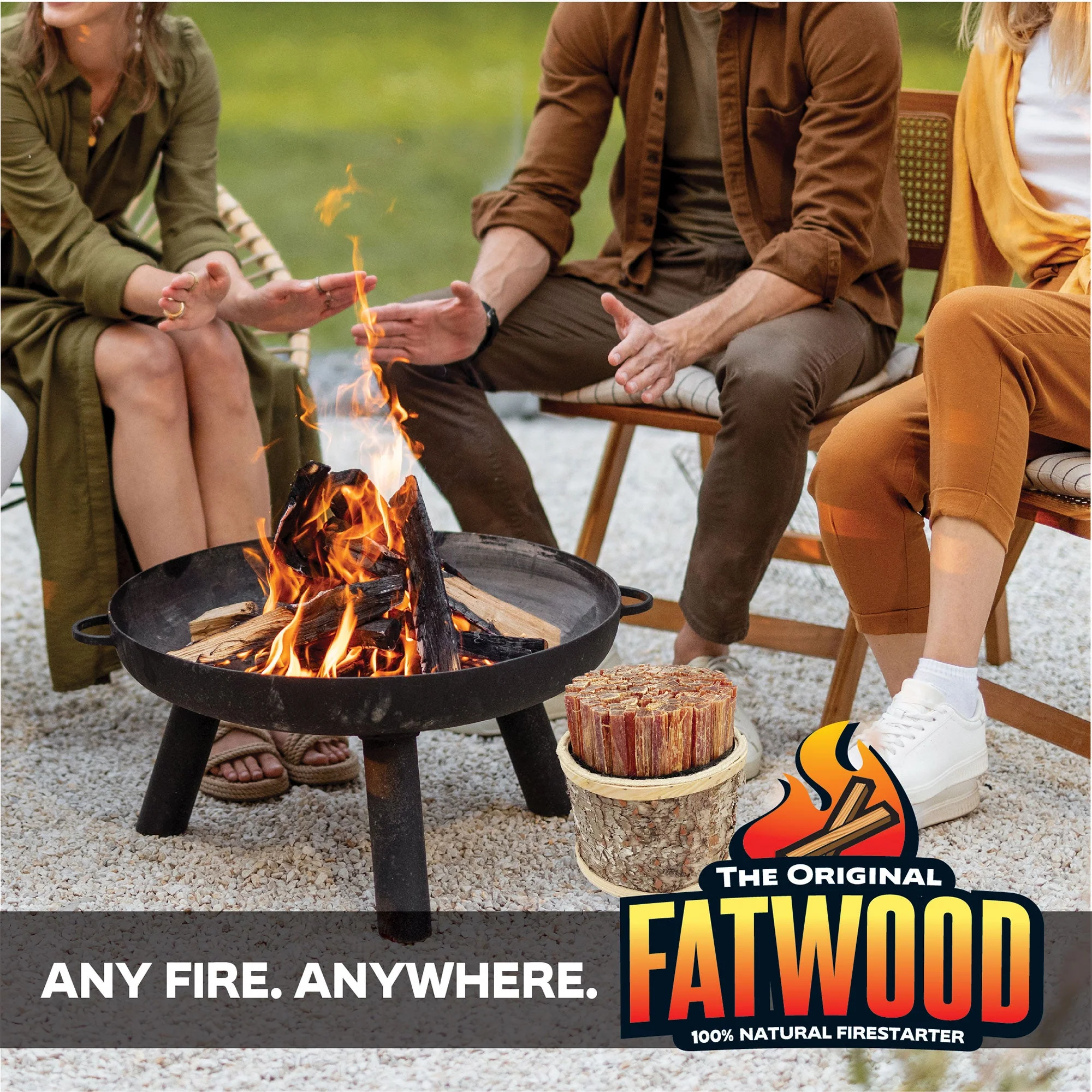 Better Wood Products All Natural Pine Wood Fatwood Firestarter, 5 Pound Birch Bucket - Image 8