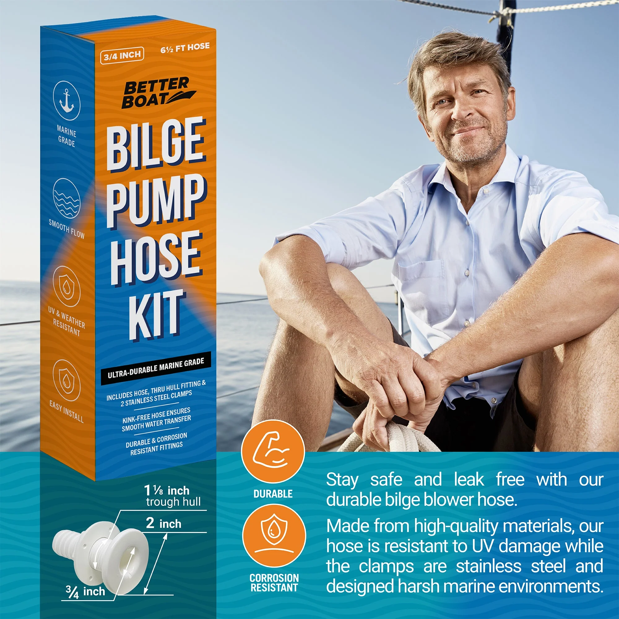 Bilge Pump Hose Kit - Image 8