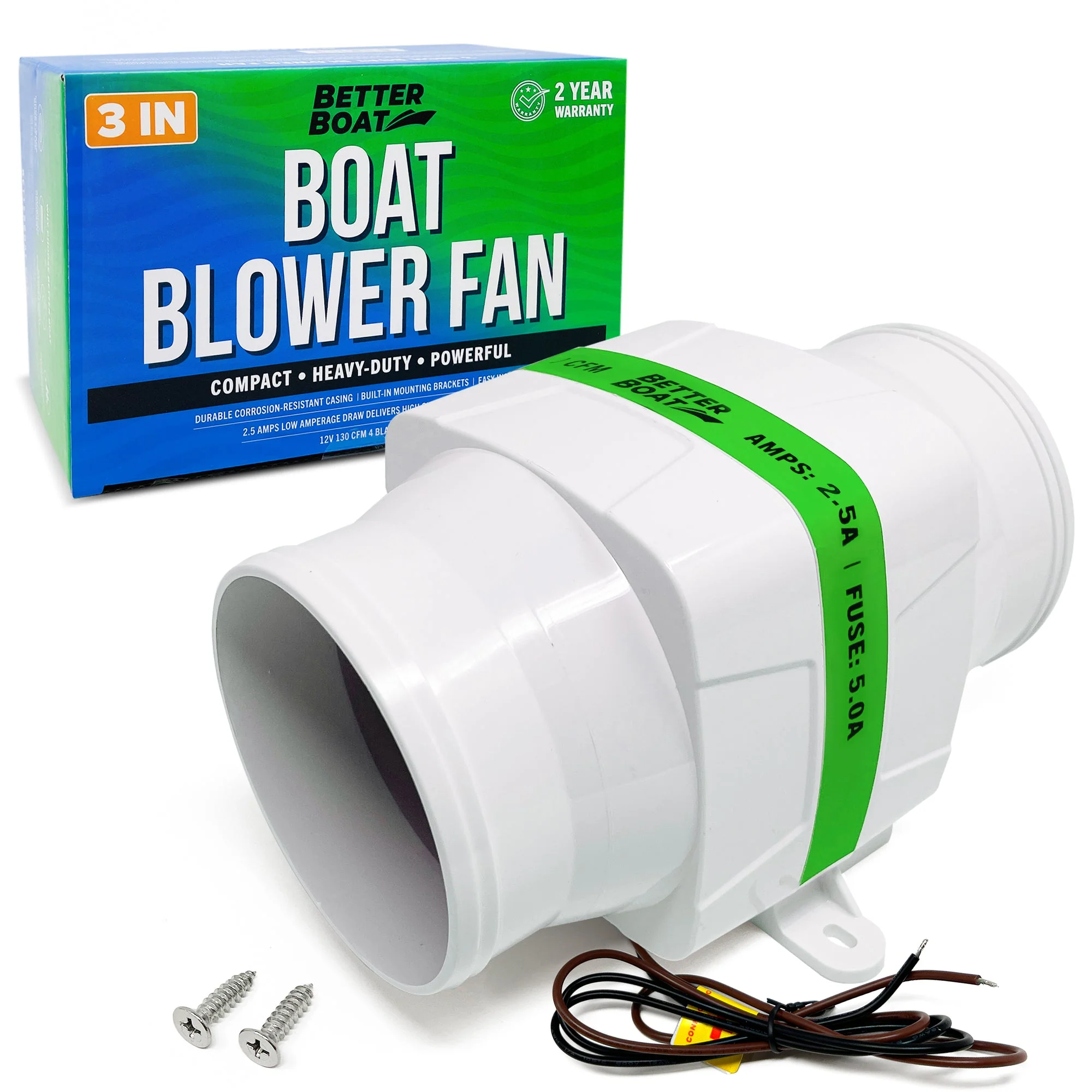 Boat Blower Fan Inline 12v - Image 9
