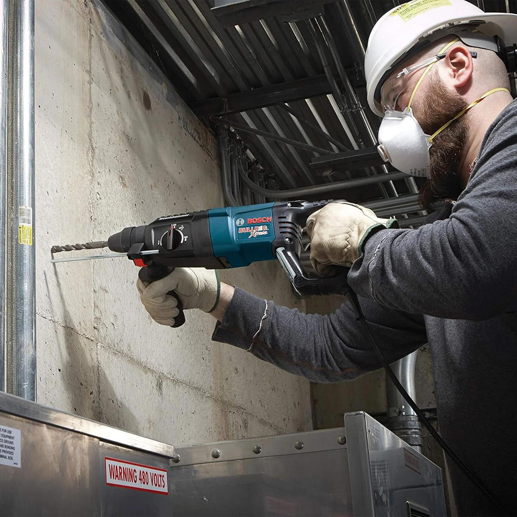 Bosch 0.75 Inches x 8 Inches SDS-Plus Bulldog Rotary Hammer Bit with Centric Tip - Image 10
