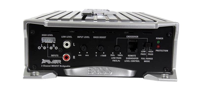 BOSS Audio AR1600.2 1600W 2-Channel Car Audio Amplifier Power Amp with Remote - Image 6