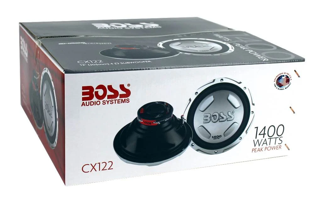 BOSS AUDIO Chaos CX122 12" 2800 Watt Car Power Subwoofer Sub Woofer PAIR - Image 9