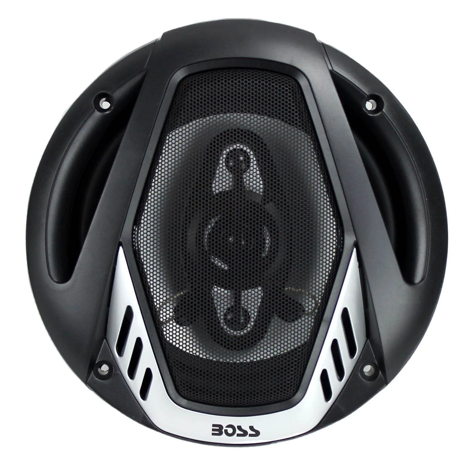 BOSS NX654 6.5" 400W 4-Way Car Audio Coaxial Speakers Stereo, Black (6 Speakers) - Image 3