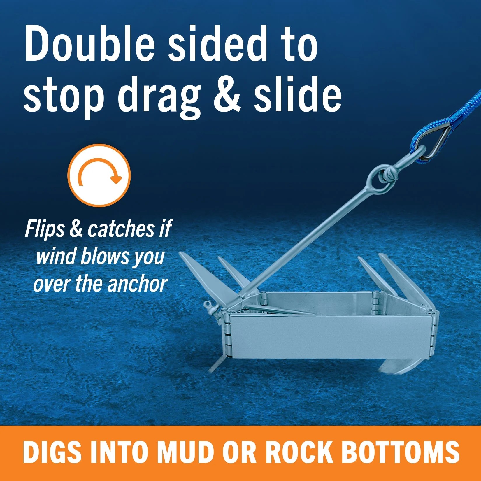 Box Anchor for Boats Folding Anchor - Image 3