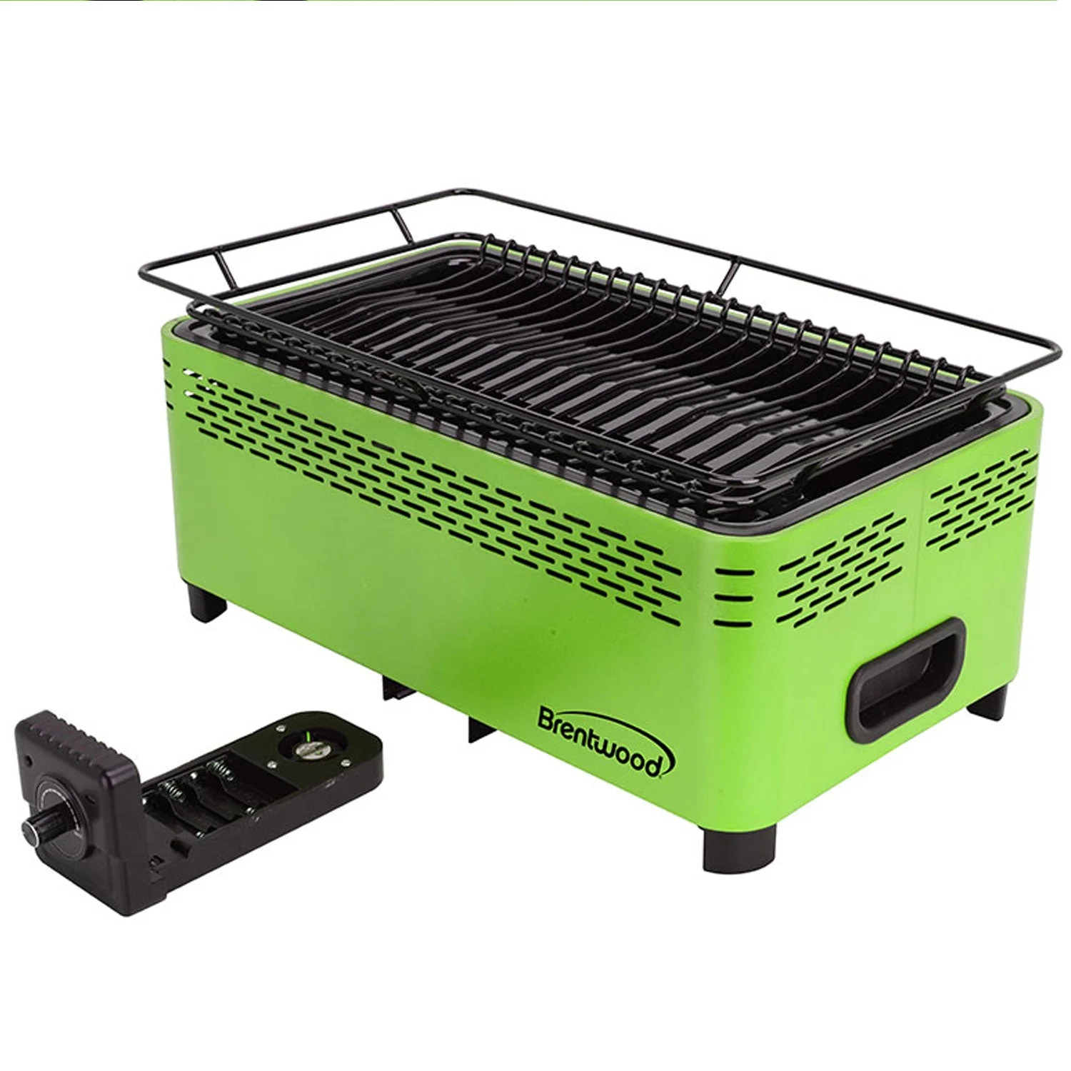 Brentwood BBF-31G Non-Stick Dishwasher Safe Portable Outdoor Barbecue, Green - Image 7