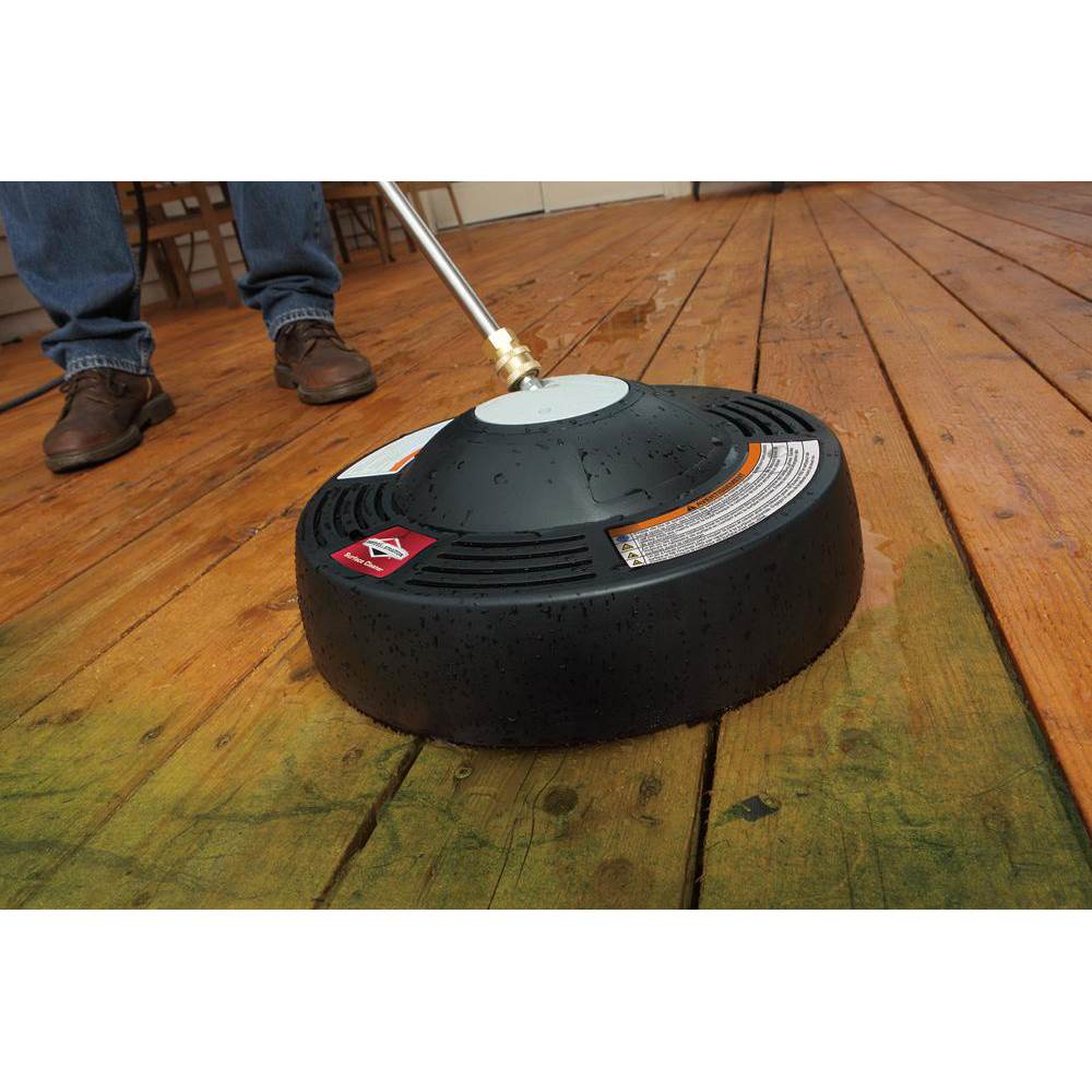 Briggs & Stratton 6328 Power Pressure Washer Surface Cleaner Tool Head, Black - Image 3