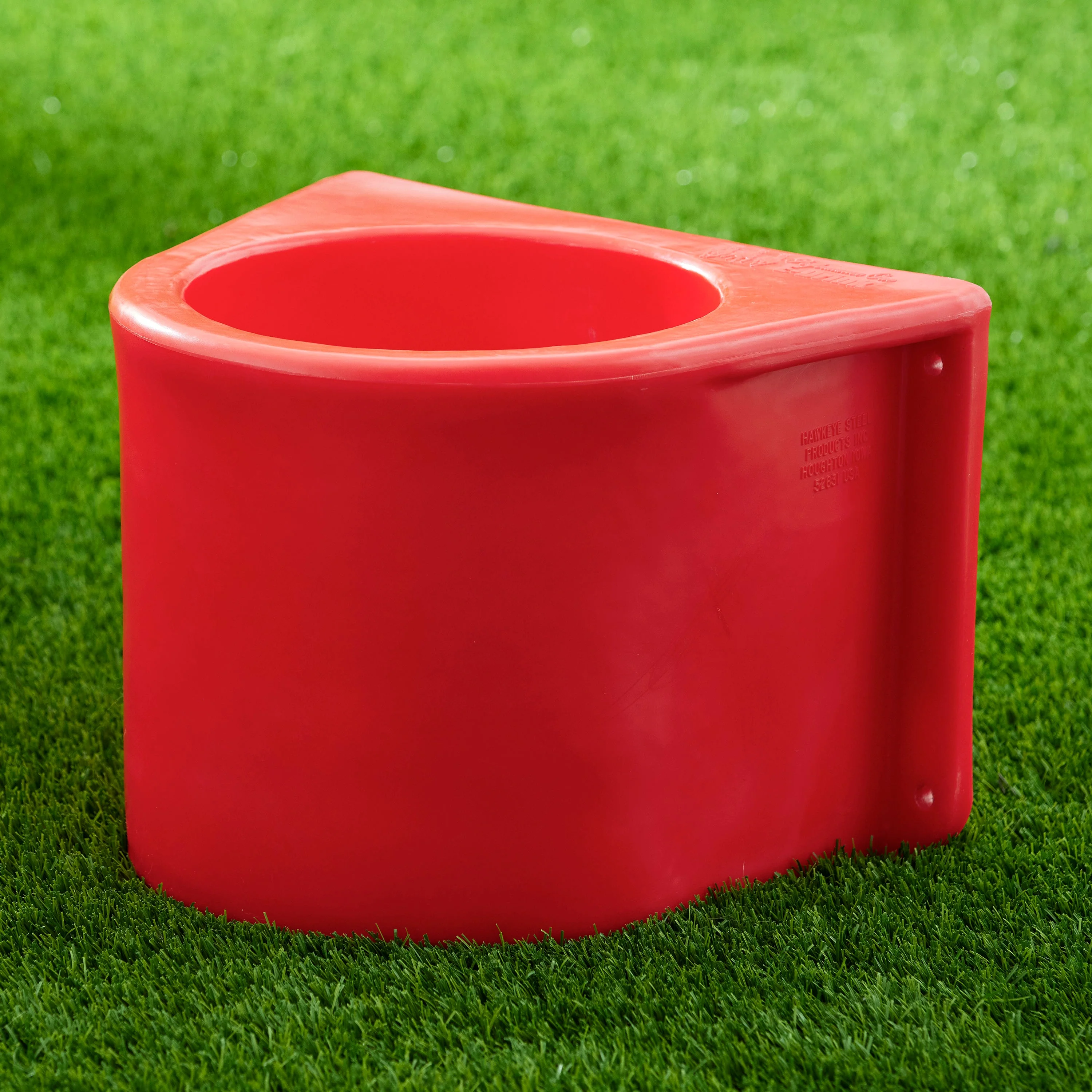 Brower MBH5RLB Insulated Horse Feed/Water 5 Gallon Bucket Holder with Cover, Red - Image 10