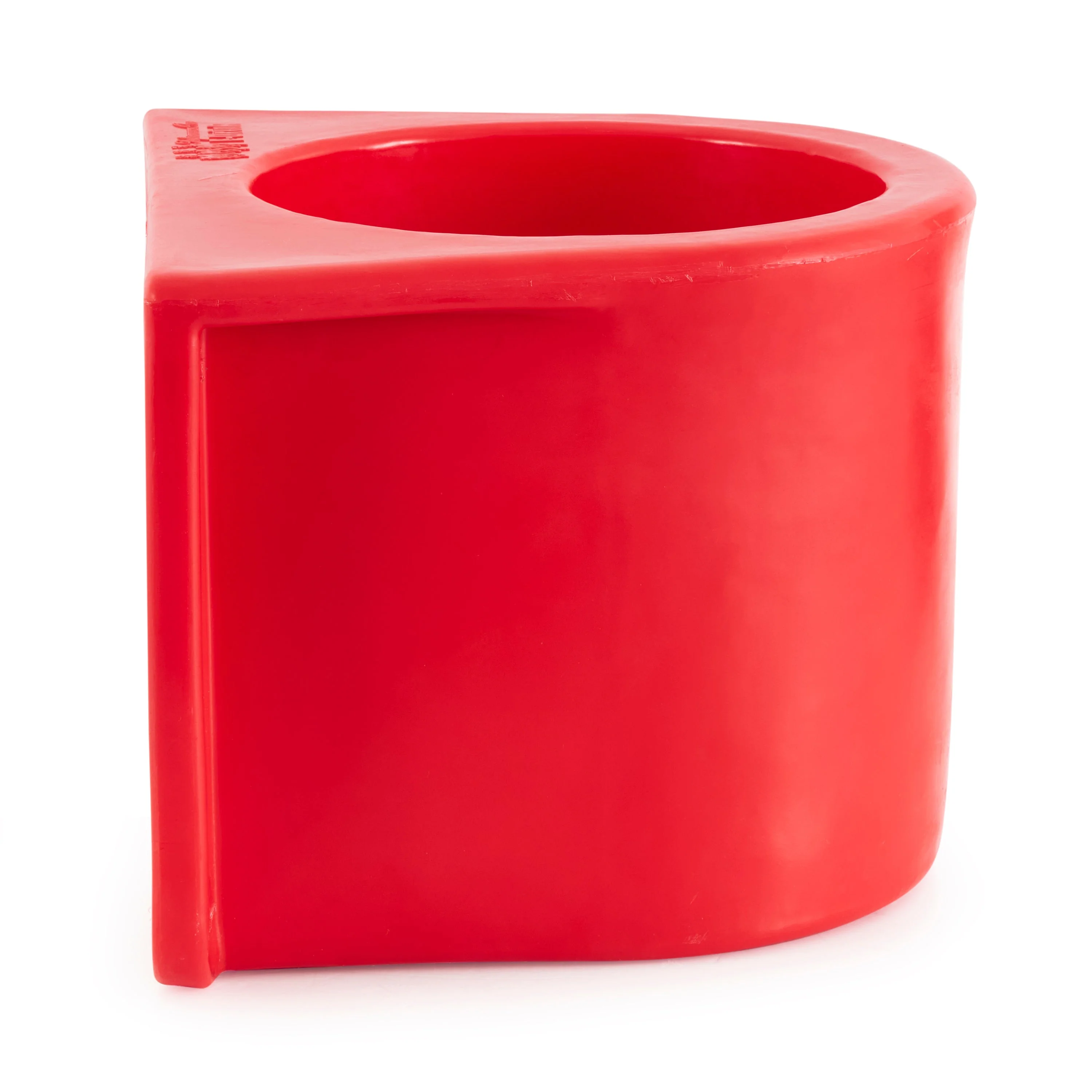 Brower MBH5RLB Insulated Horse Feed/Water 5 Gallon Bucket Holder with Cover, Red - Image 9