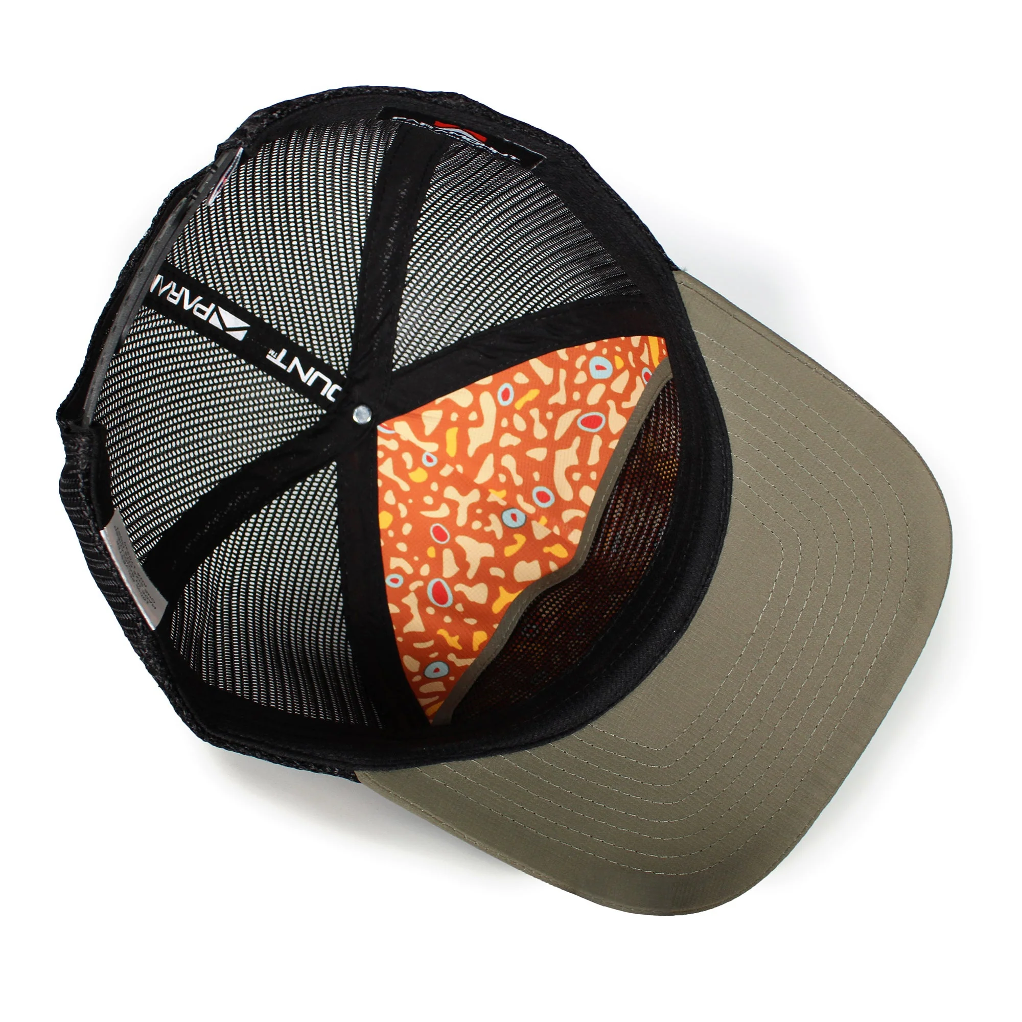 Brown Trout Tail Mesh Back 5-Panel - Image 2